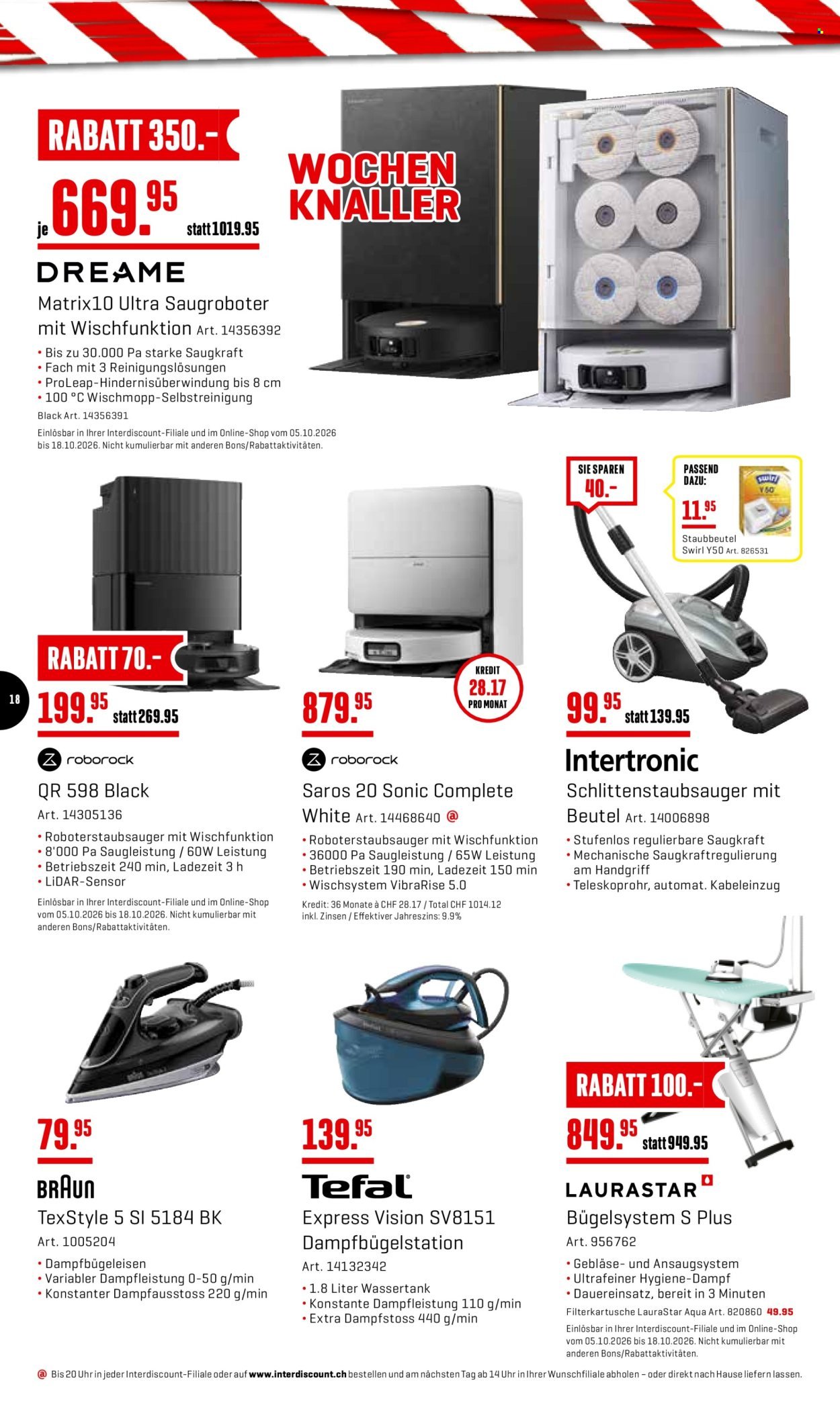 INTERDISCOUNT Prospekt - Vom 5.10.2026