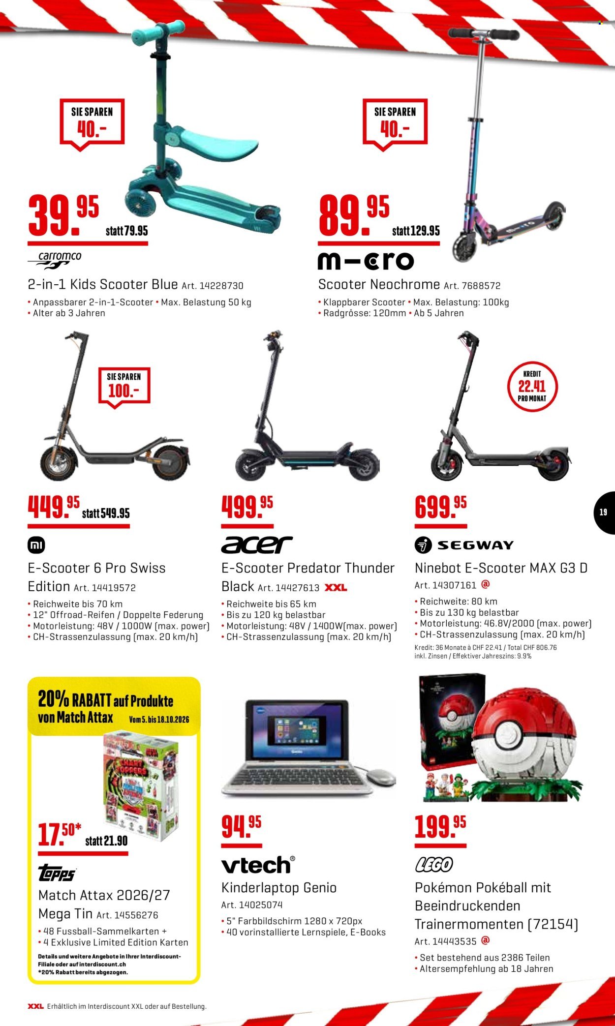 INTERDISCOUNT Prospekt - Vom 5.10.2026