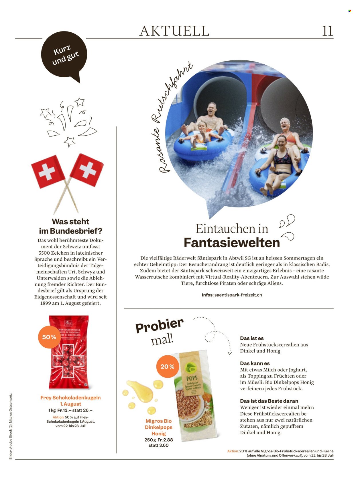 MIGROS Prospekt - Vom 22.7.2025 (2025-07-22 - 2025-07-28)