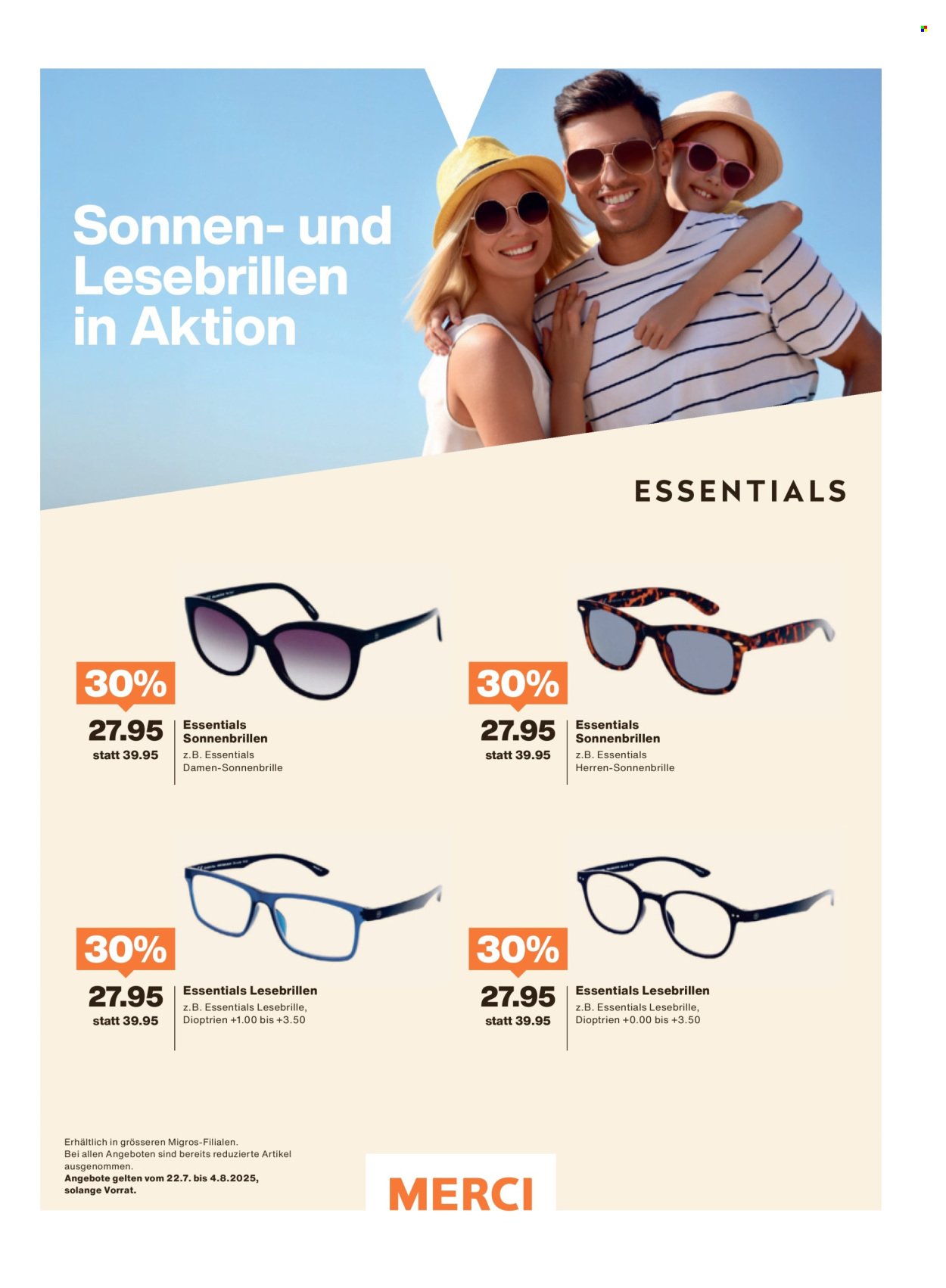 MIGROS Prospekt - Vom 22.7.2025 (2025-07-22 - 2025-07-28)