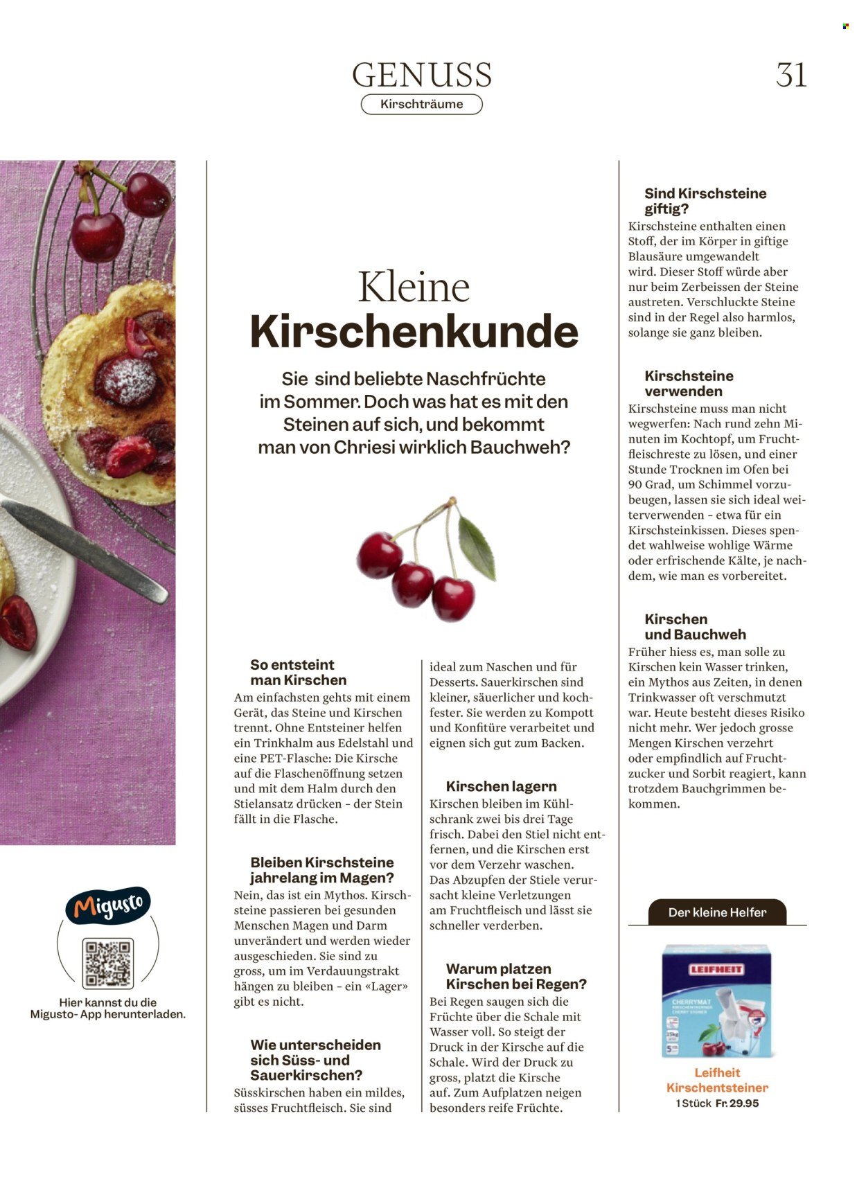 MIGROS Prospekt - Vom 22.7.2025 (2025-07-22 - 2025-07-28)