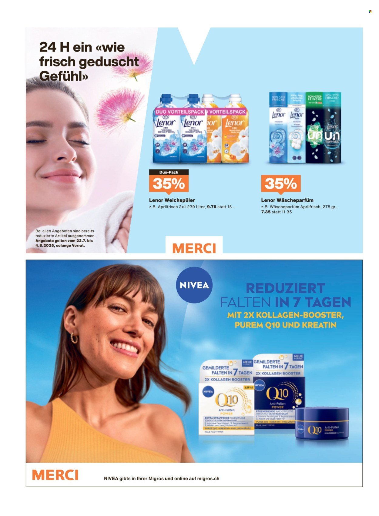 MIGROS Prospekt - Vom 22.7.2025 (2025-07-22 - 2025-07-28)