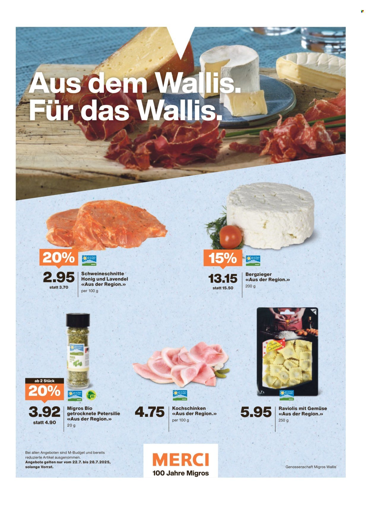 MIGROS Prospekt - Vom 22.7.2025 (2025-07-22 - 2025-07-28)