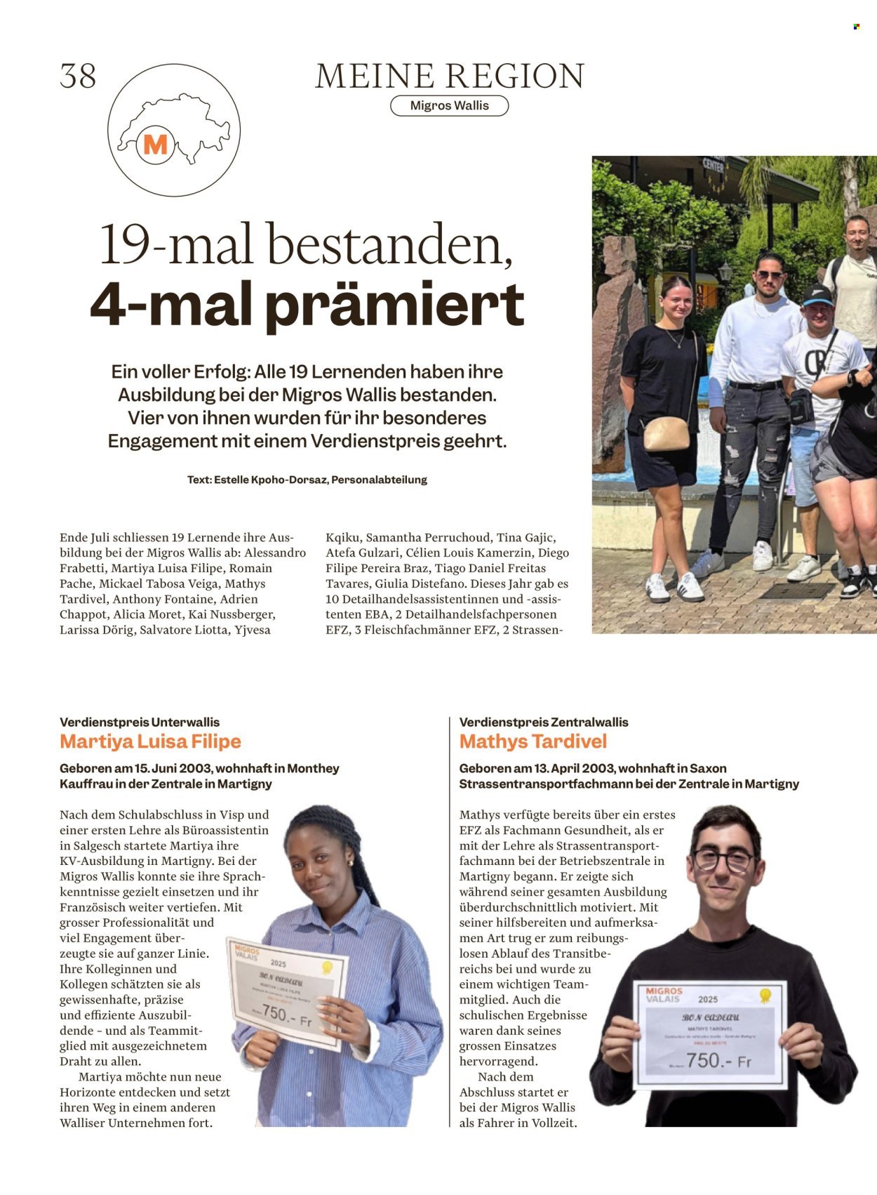 MIGROS Prospekt - Vom 22.7.2025 (2025-07-22 - 2025-07-28)