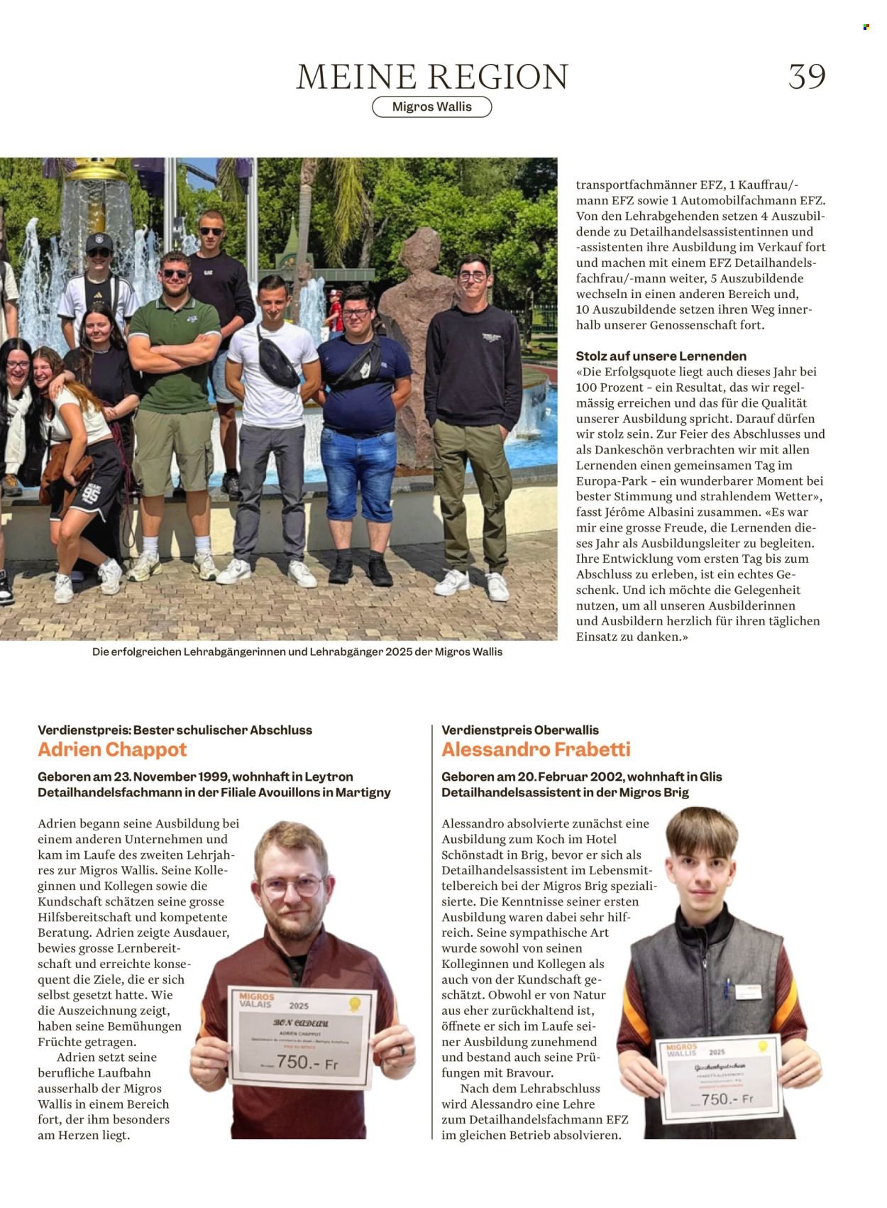 MIGROS Prospekt - Vom 22.7.2025 (2025-07-22 - 2025-07-28)