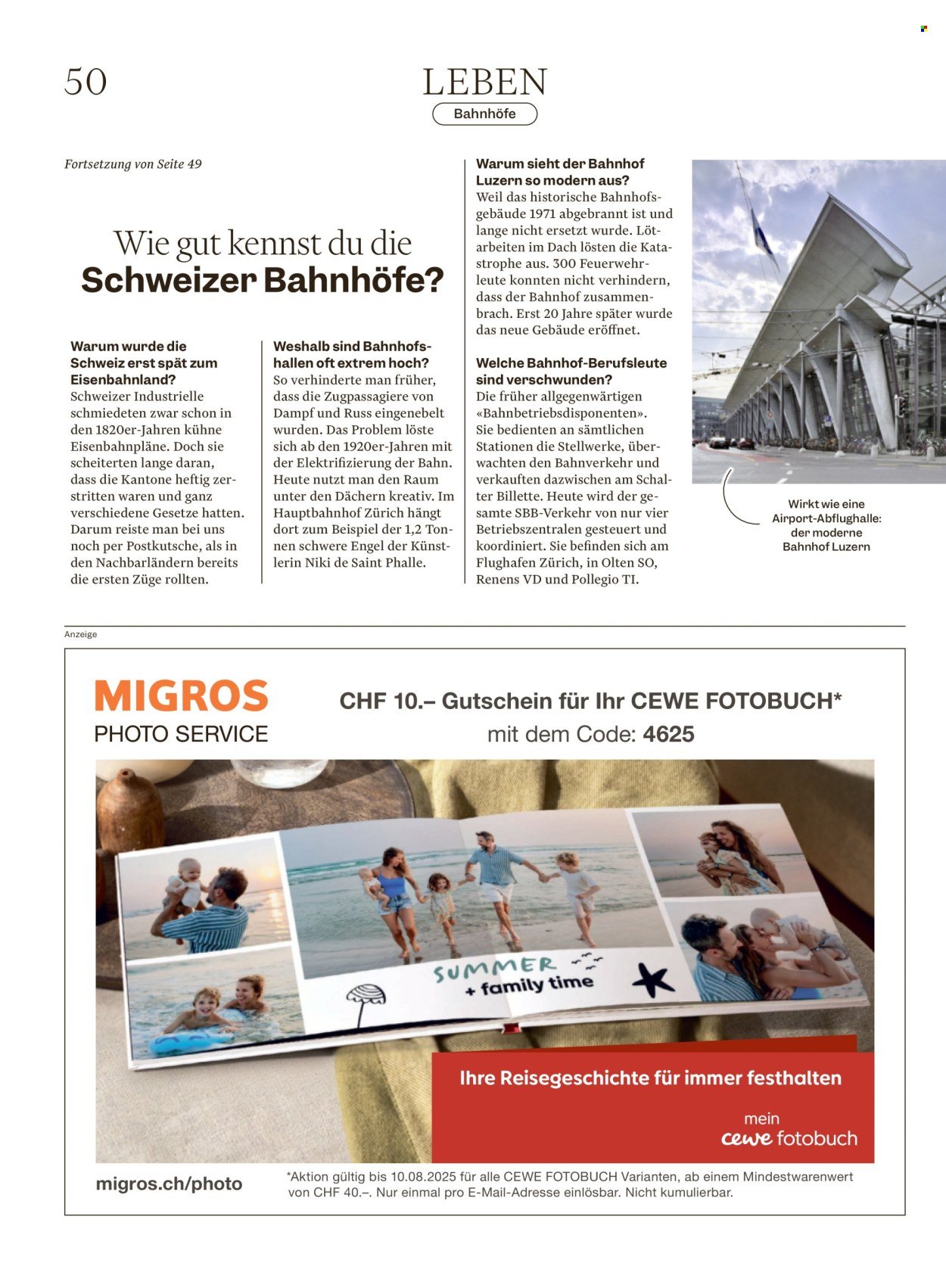 MIGROS Prospekt - Vom 22.7.2025 (2025-07-22 - 2025-07-28)