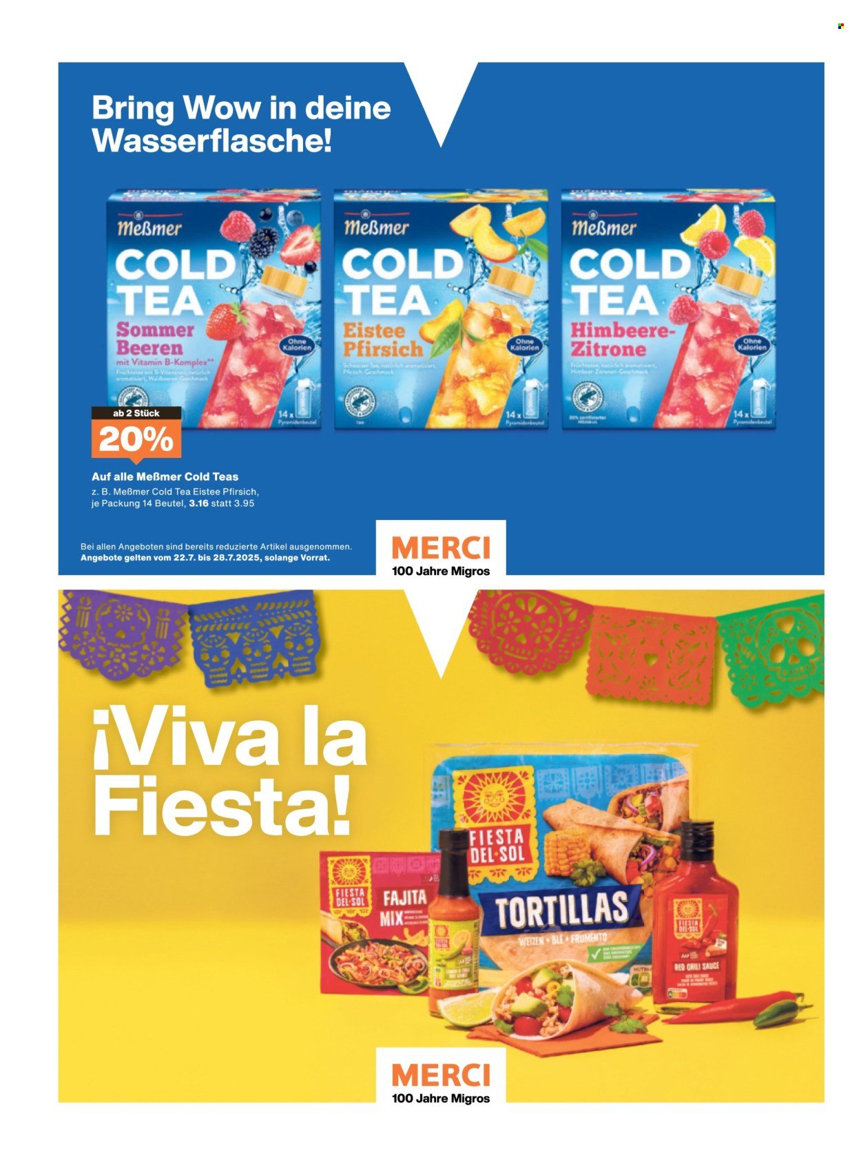 MIGROS Prospekt - Vom 22.7.2025 (2025-07-22 - 2025-07-28)
