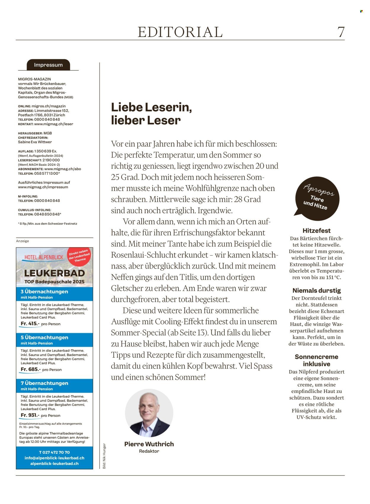 MIGROS Prospekt - Vom 22.7.2025 (2025-07-22 - 2025-07-28)