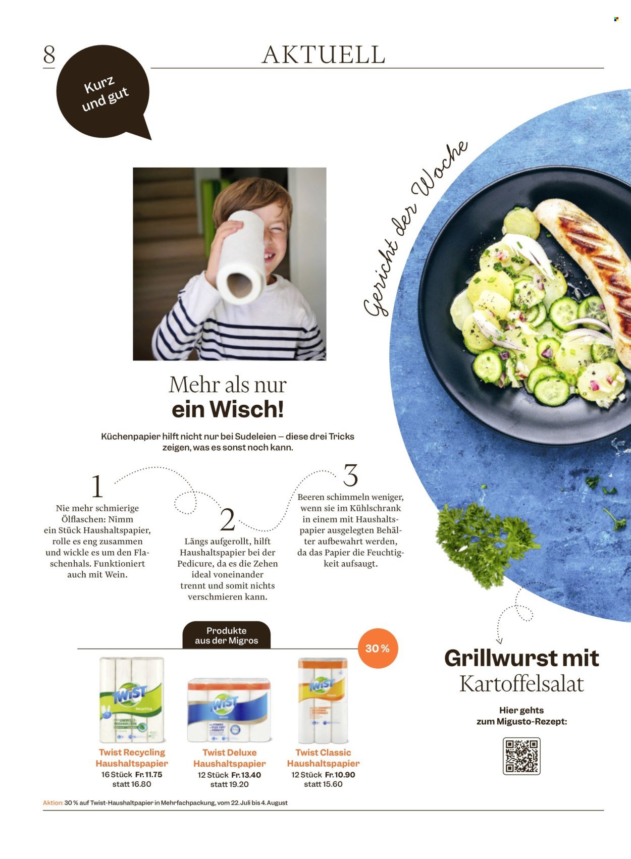 MIGROS Prospekt - Vom 22.7.2025 (2025-07-22 - 2025-07-28)