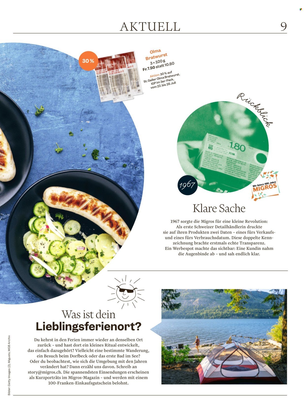 MIGROS Prospekt - Vom 22.7.2025 (2025-07-22 - 2025-07-28)