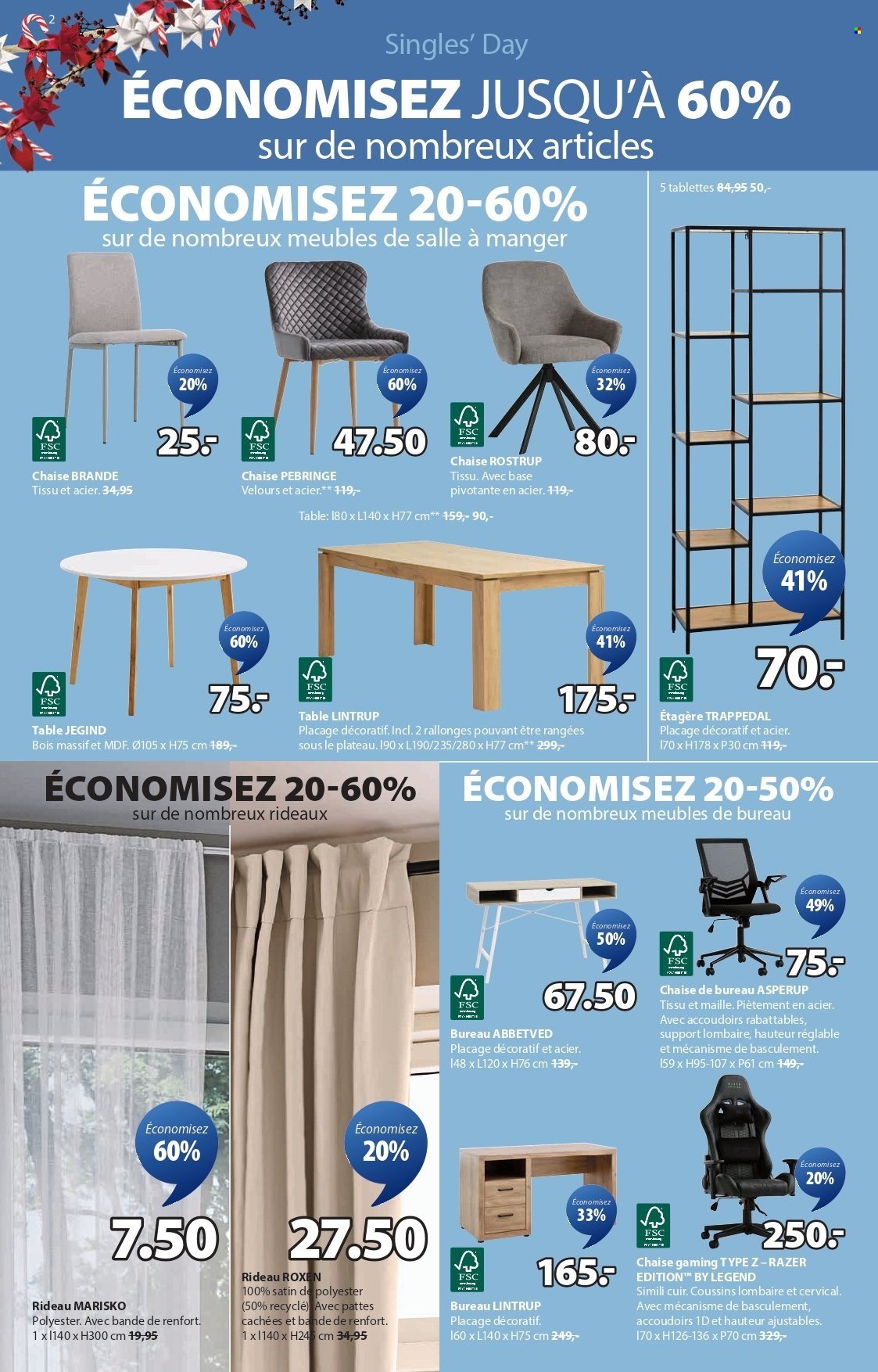 JYSK Prospekt - Offres exceptionnelles (2025-11-04 - 2025-11-17) | 2