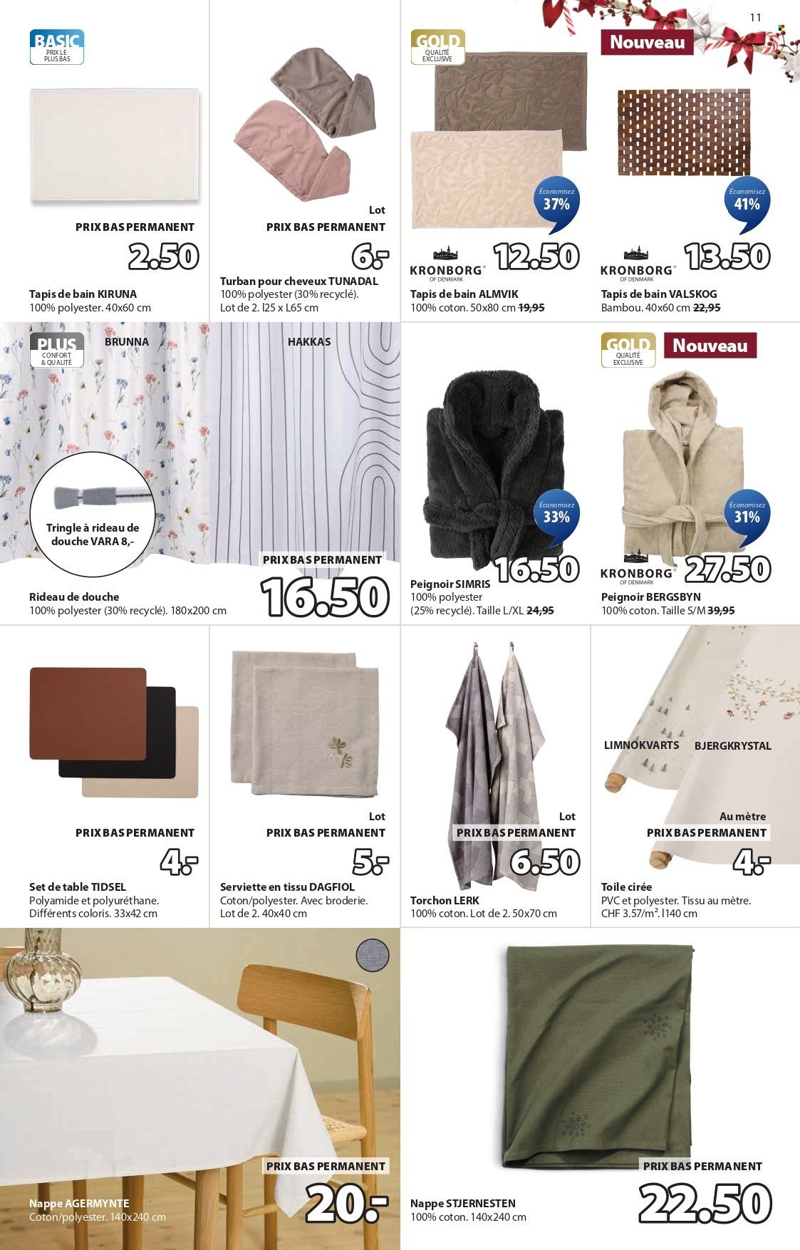 JYSK Prospekt - Offres exceptionnelles (2025-11-04 - 2025-11-17) | 11