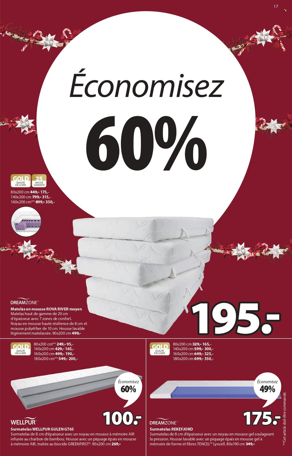 JYSK Prospekt - Offres exceptionnelles (2025-11-04 - 2025-11-17) | 17