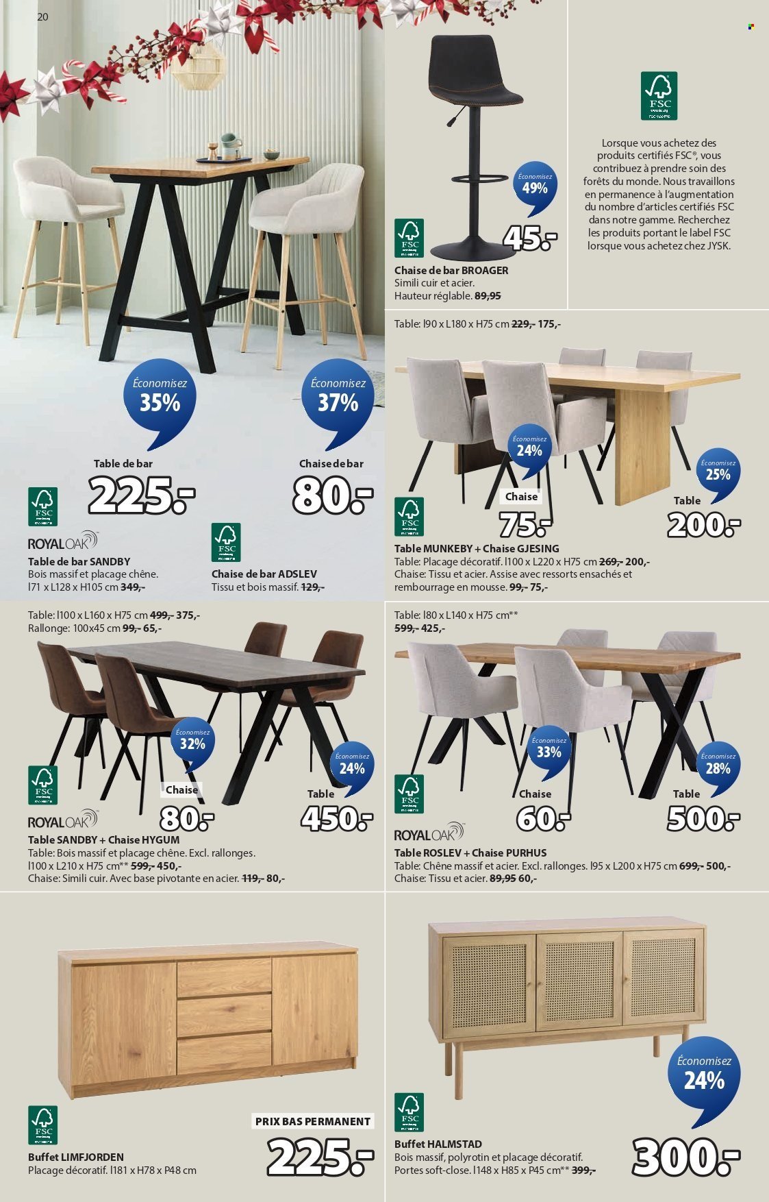 JYSK Prospekt - Offres exceptionnelles (2025-11-04 - 2025-11-17) | 20