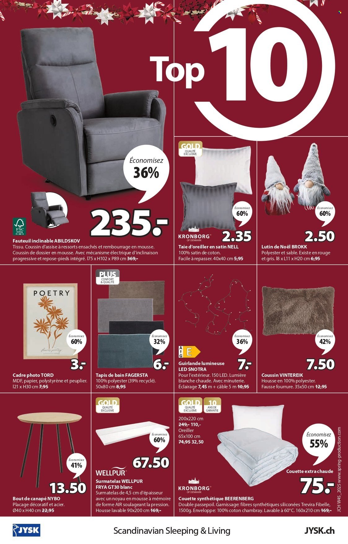 JYSK Prospekt - Offres exceptionnelles (2025-11-04 - 2025-11-17) | 24