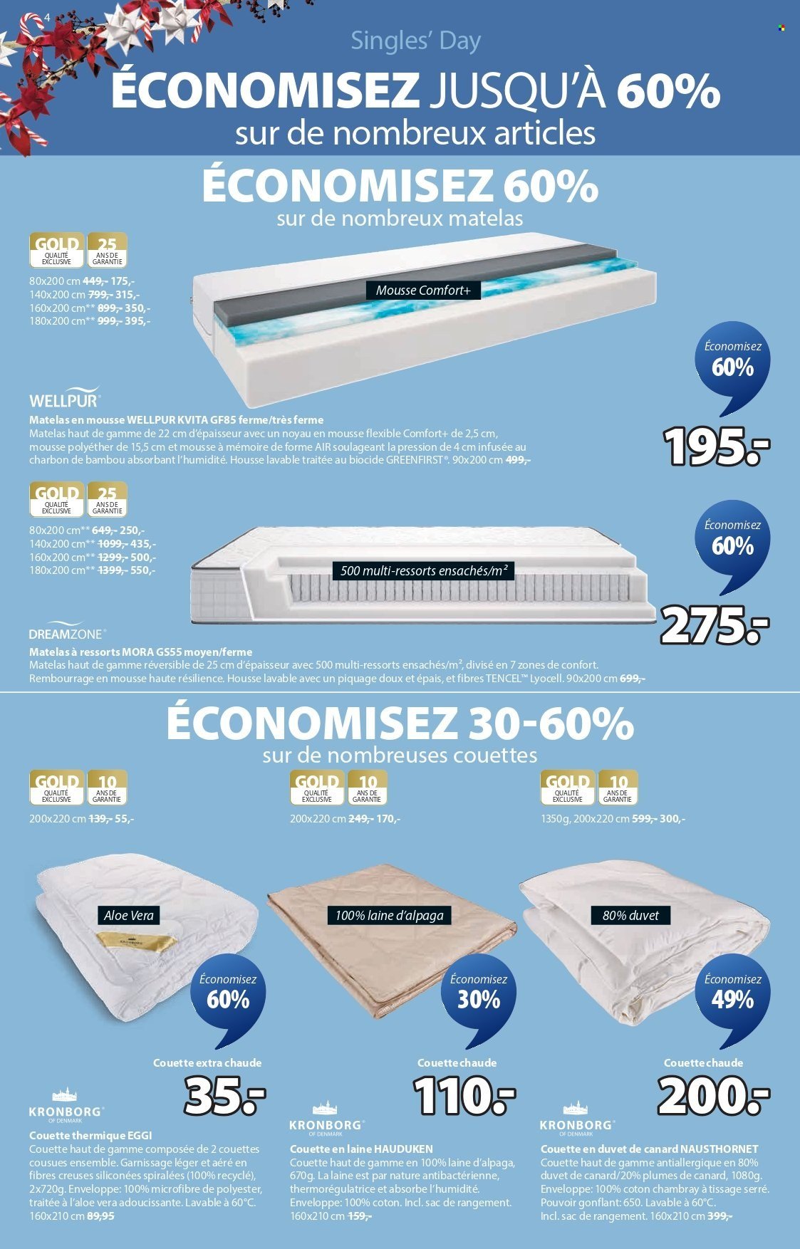 JYSK Prospekt - Offres exceptionnelles (2025-11-04 - 2025-11-17) | 4