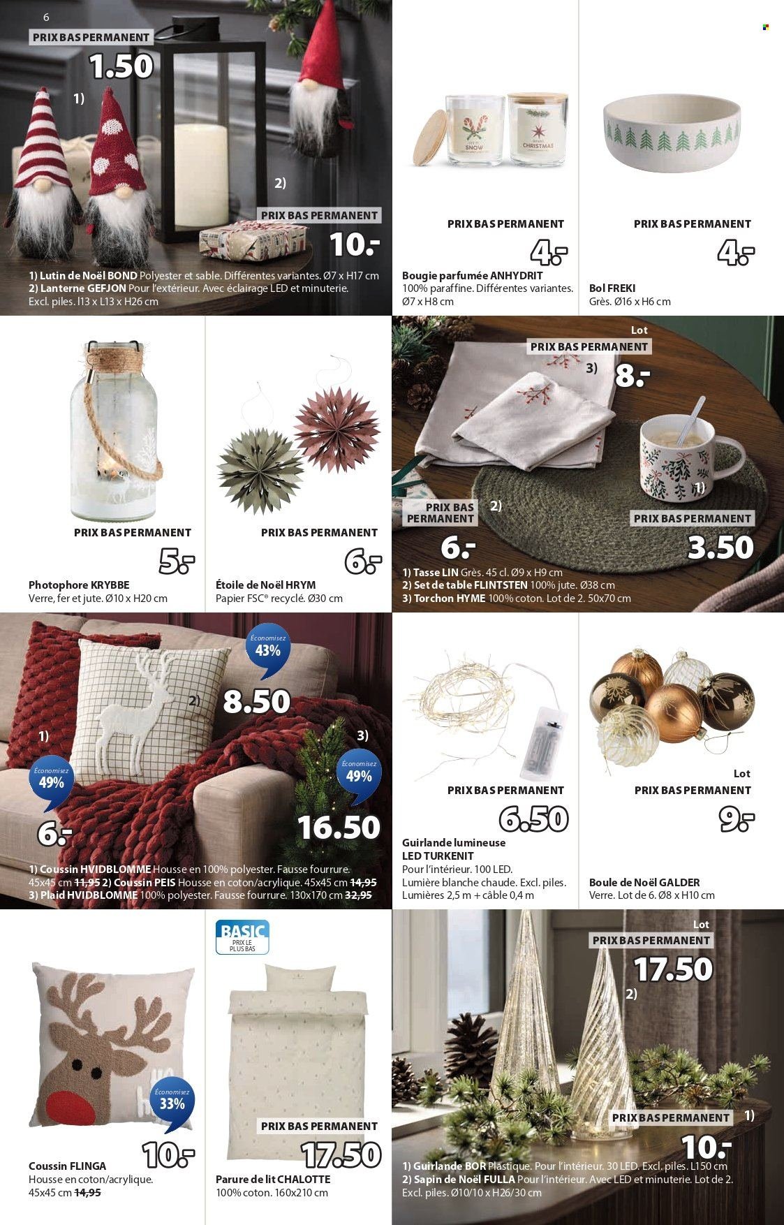 JYSK Prospekt - Offres exceptionnelles (2025-11-04 - 2025-11-17) | 6