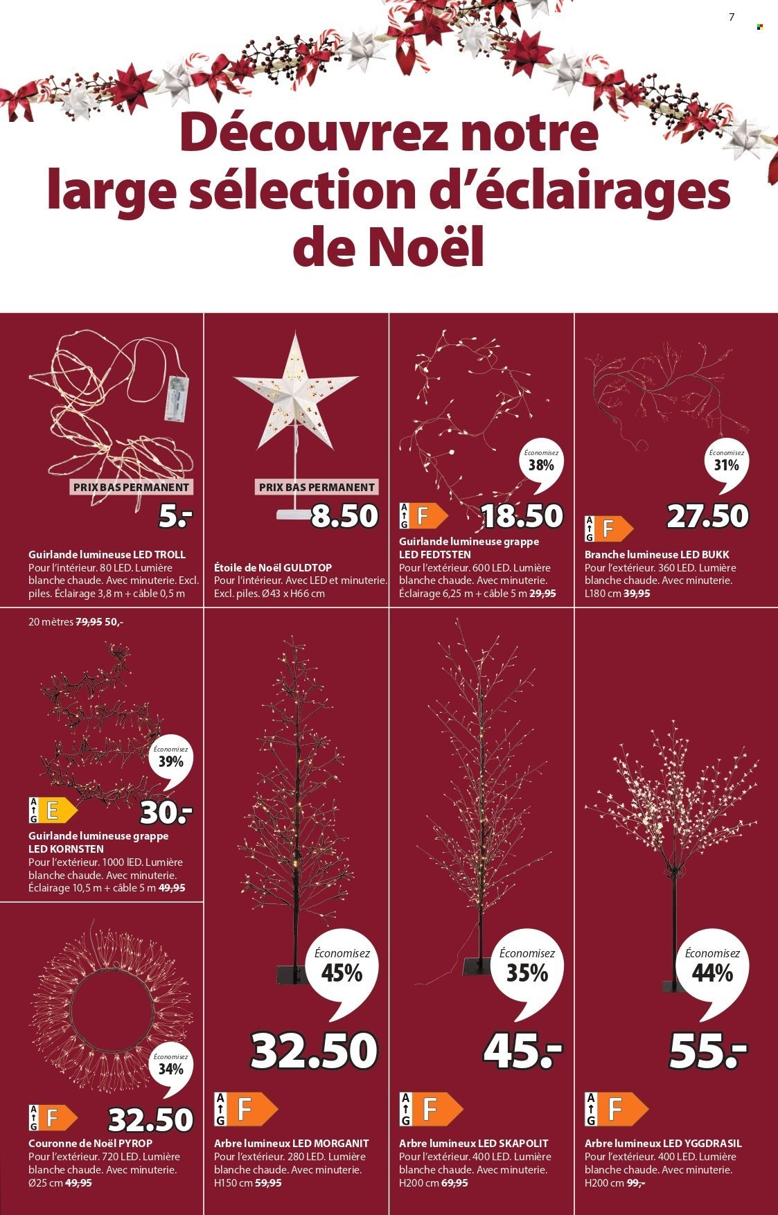 JYSK Prospekt - Offres exceptionnelles (2025-11-04 - 2025-11-17) | 7