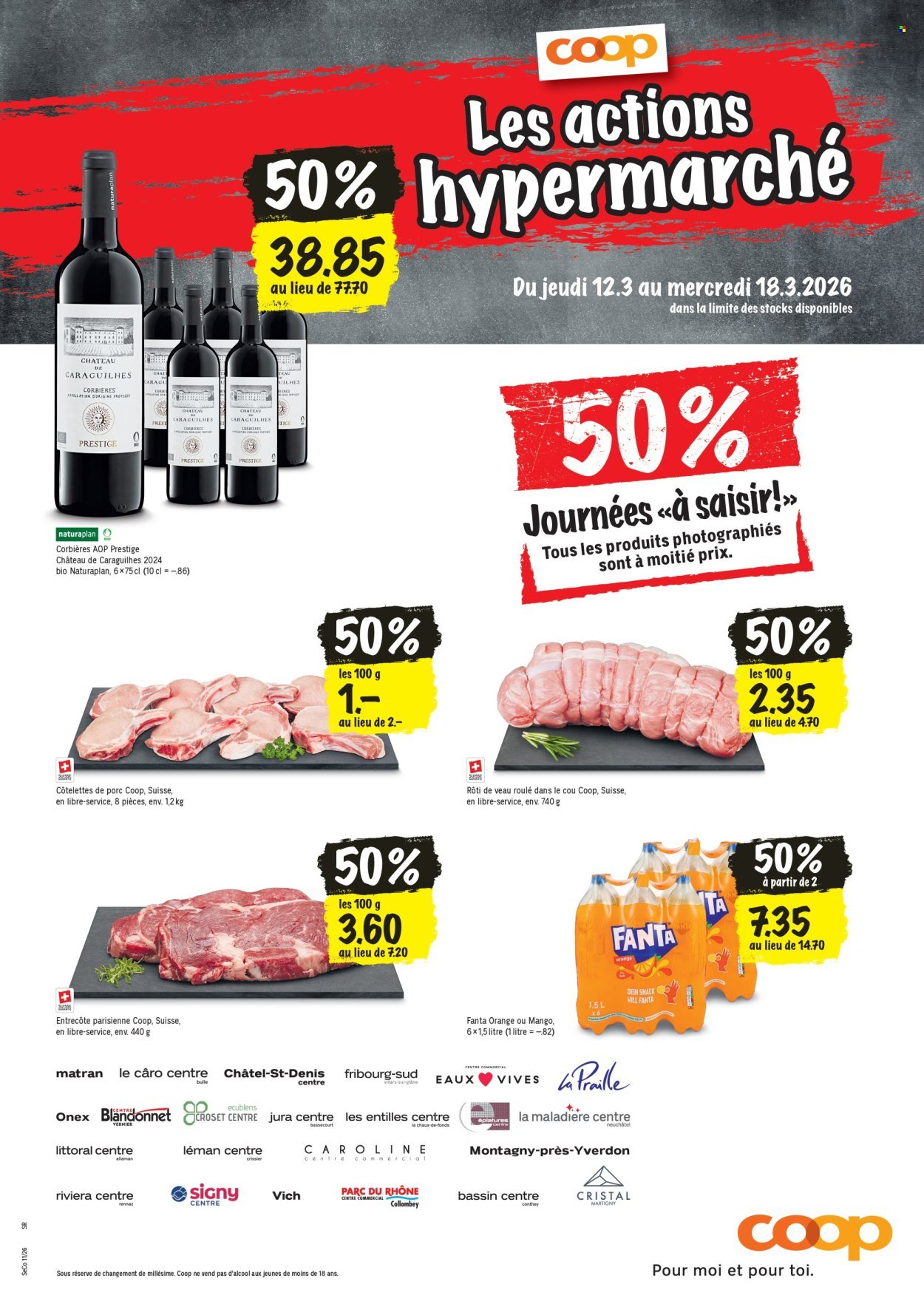 COOP Prospekt - LES ACTIONS COOP (2026-03-12 - 2026-03-18)