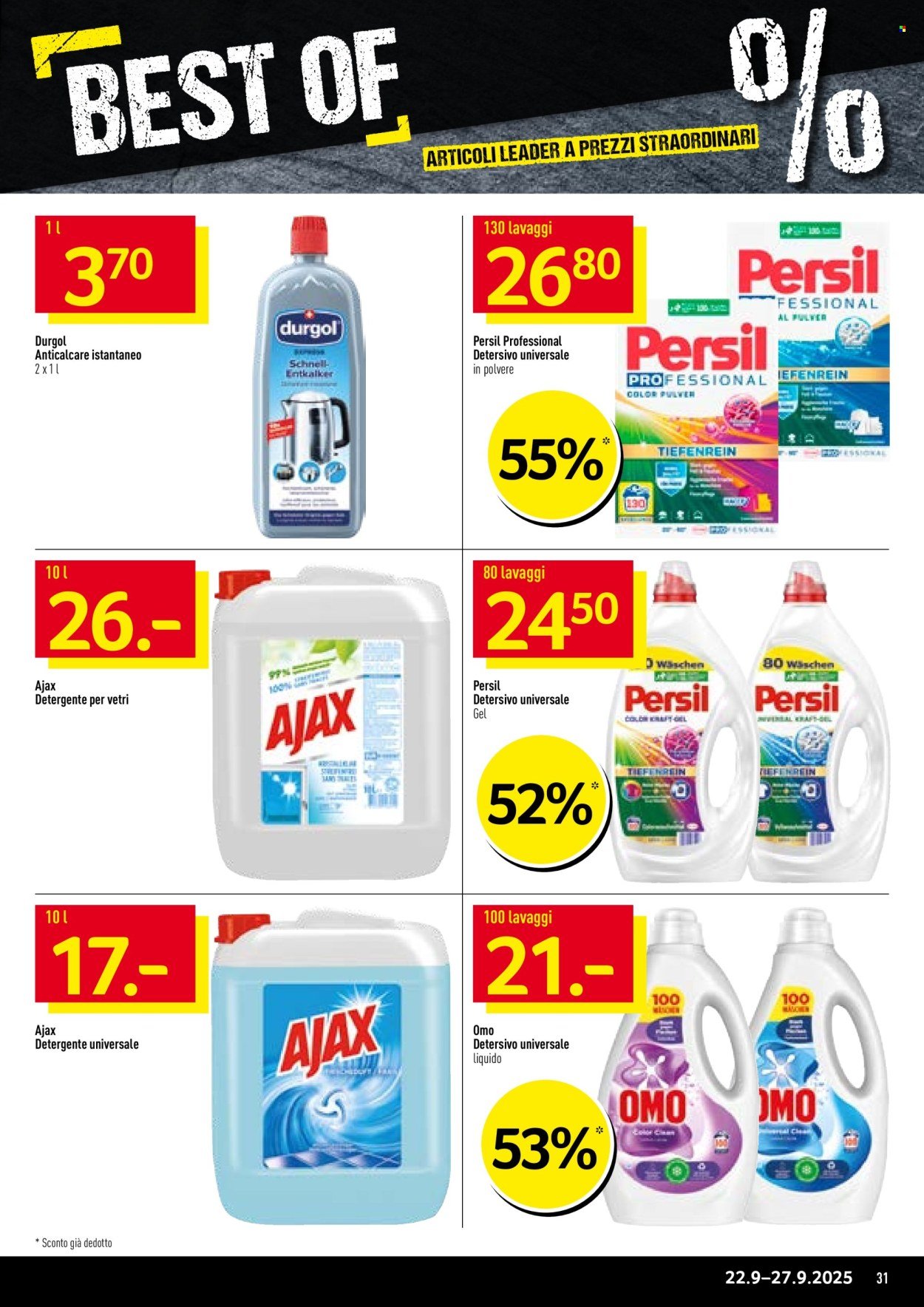 PRODEGA Prospekt - Express Best of 39 (2025-09-22 - 2025-09-27)