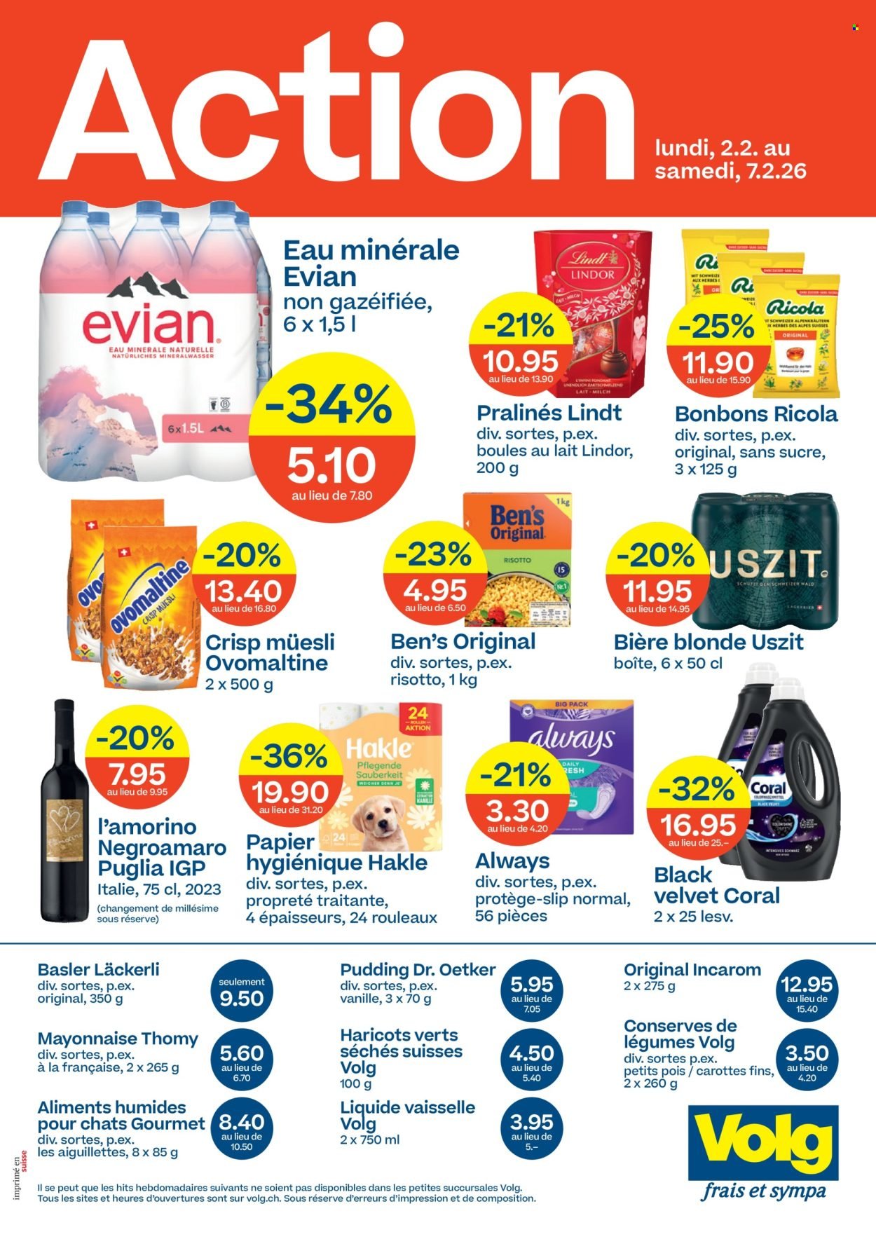 VOLG Prospekt - Vom 2.2.2026 (2026-02-02 - 2026-02-07) | 1