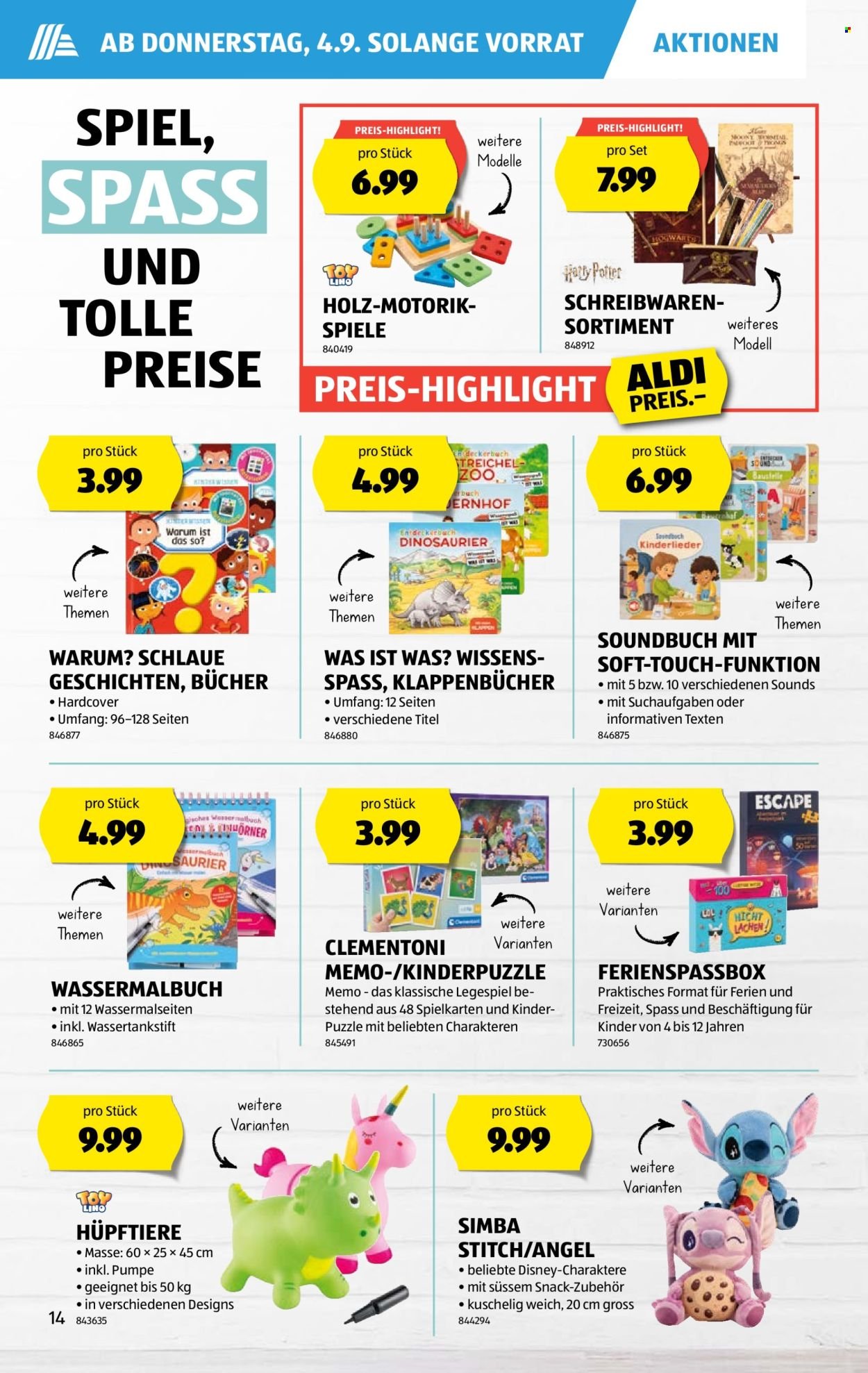 ALDI Prospekt - Vom 4.9.2025 (2025-09-04 - 2025-09-10)