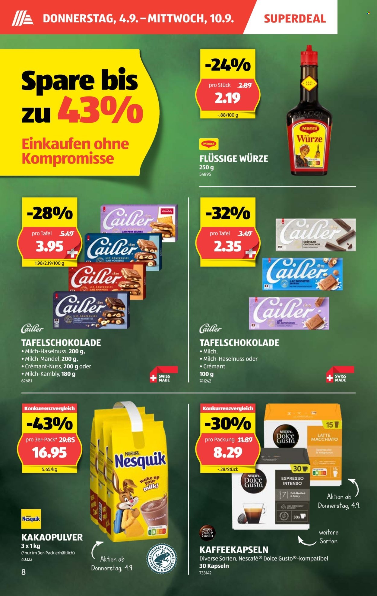 ALDI Prospekt - Vom 4.9.2025 (2025-09-04 - 2025-09-10)