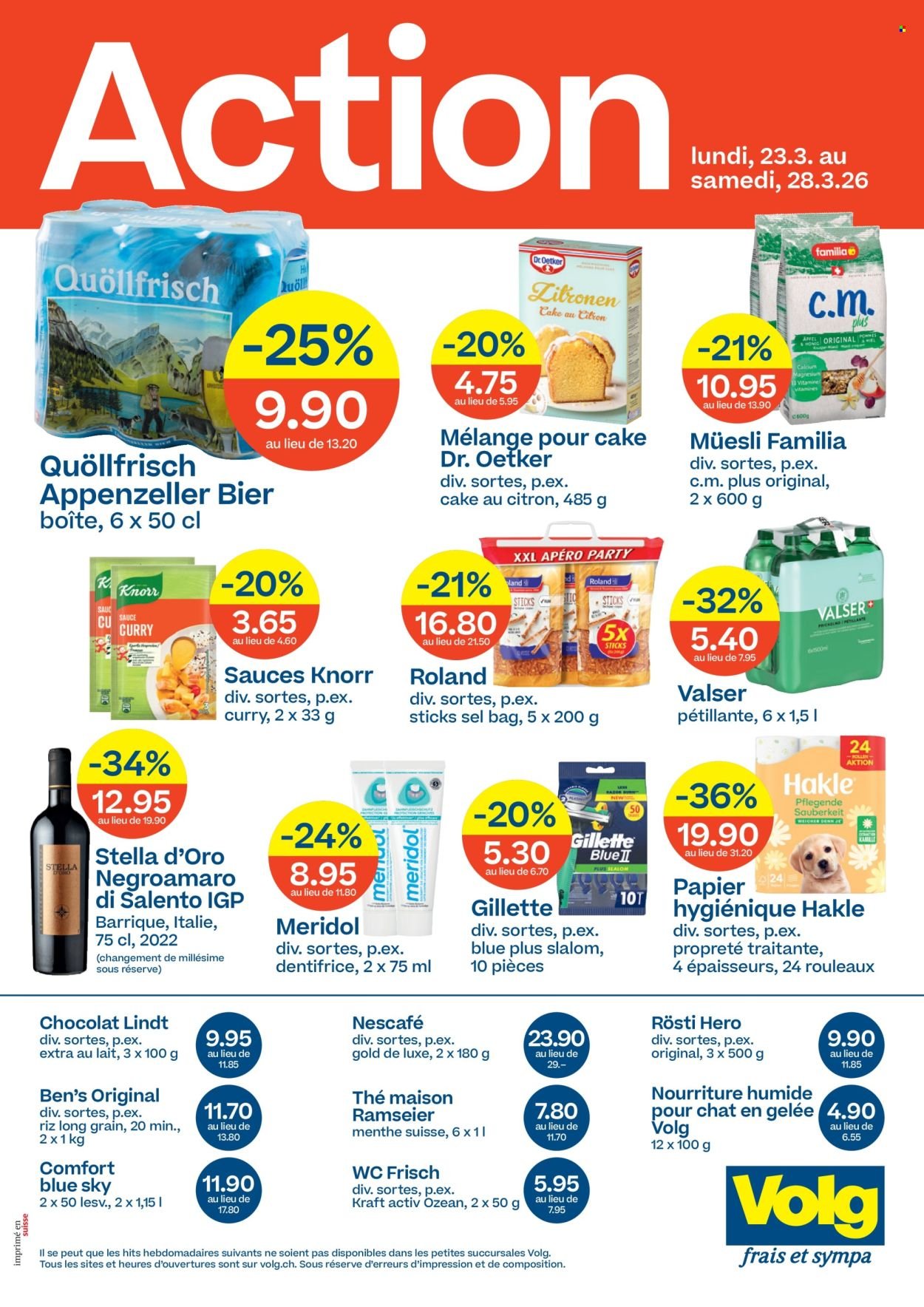 VOLG Prospekt - Vom 23.3.2026 (2026-03-23 - 2026-03-28) | 1