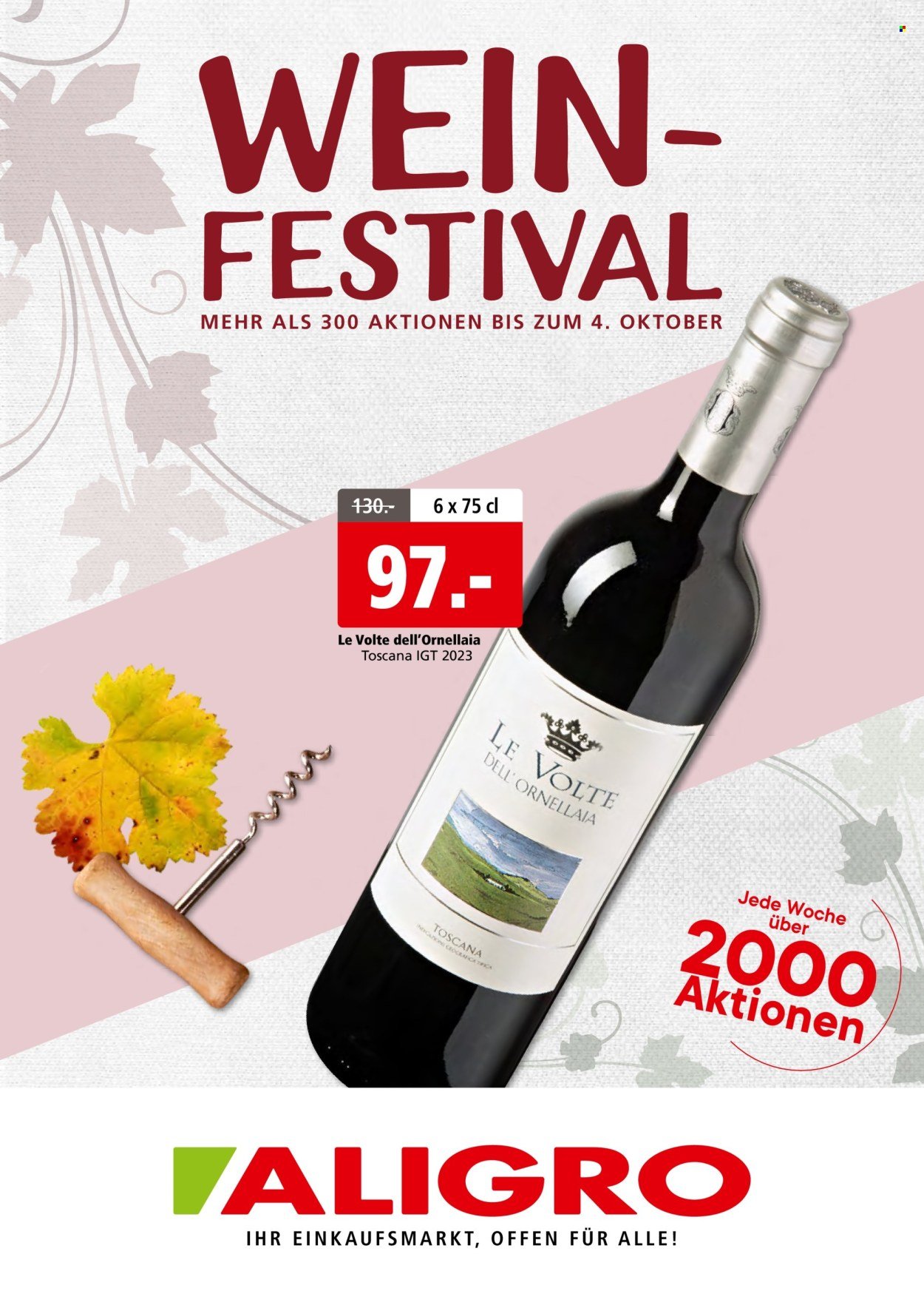 ALIGRO Prospekt - Weinmesse (2025-09-22 - 2025-09-27) | 1