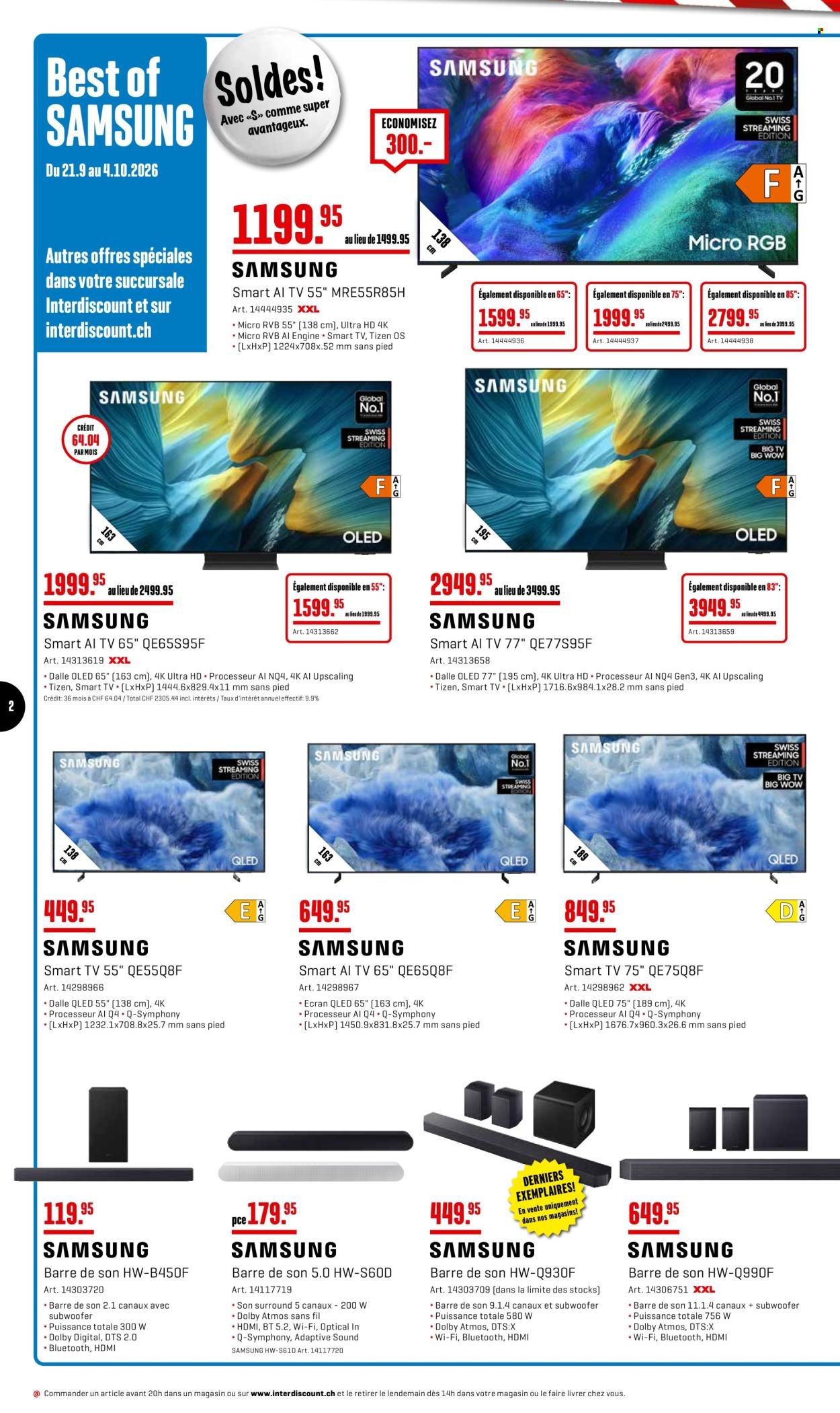 INTERDISCOUNT Prospekt - Vom 21.9.2026