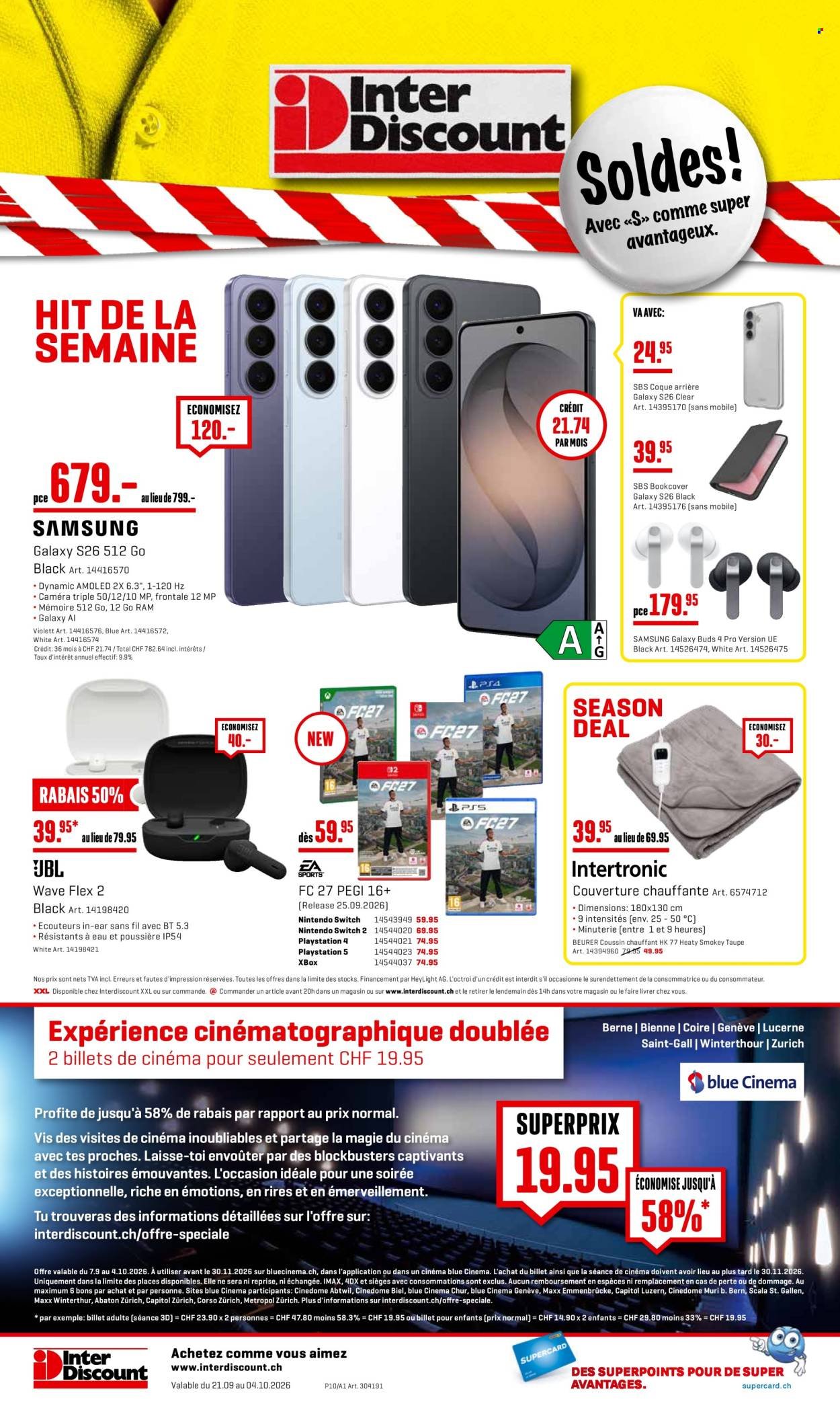 INTERDISCOUNT Prospekt - Vom 21.9.2026