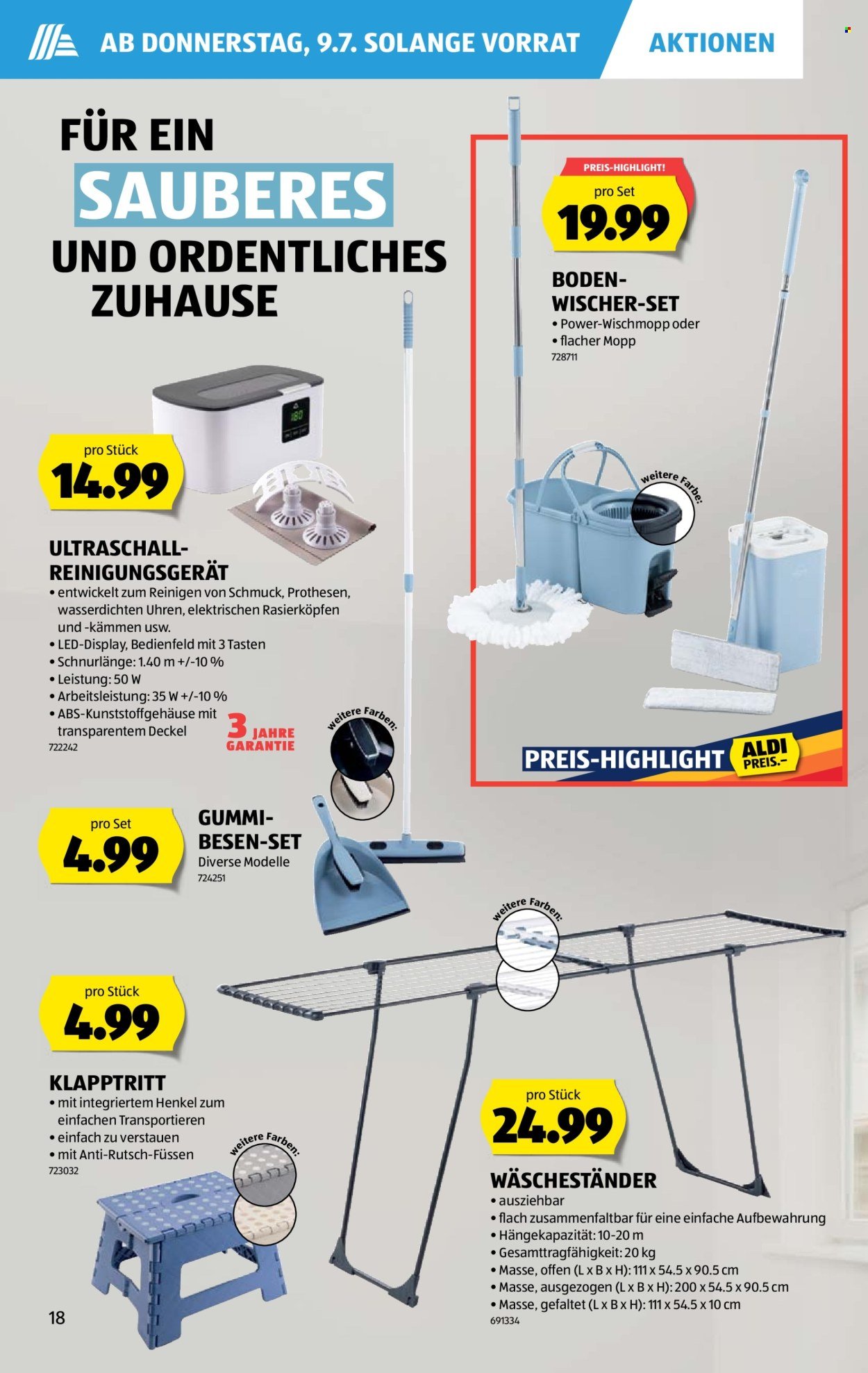 ALDI Prospekt - Vom 9.7.2026