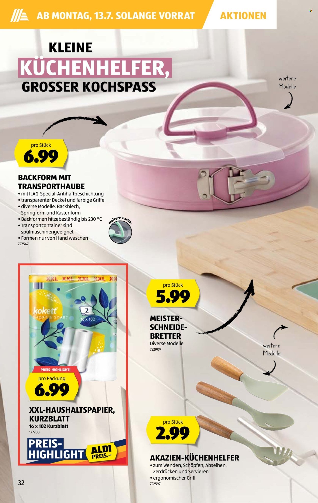 ALDI Prospekt - Vom 9.7.2026