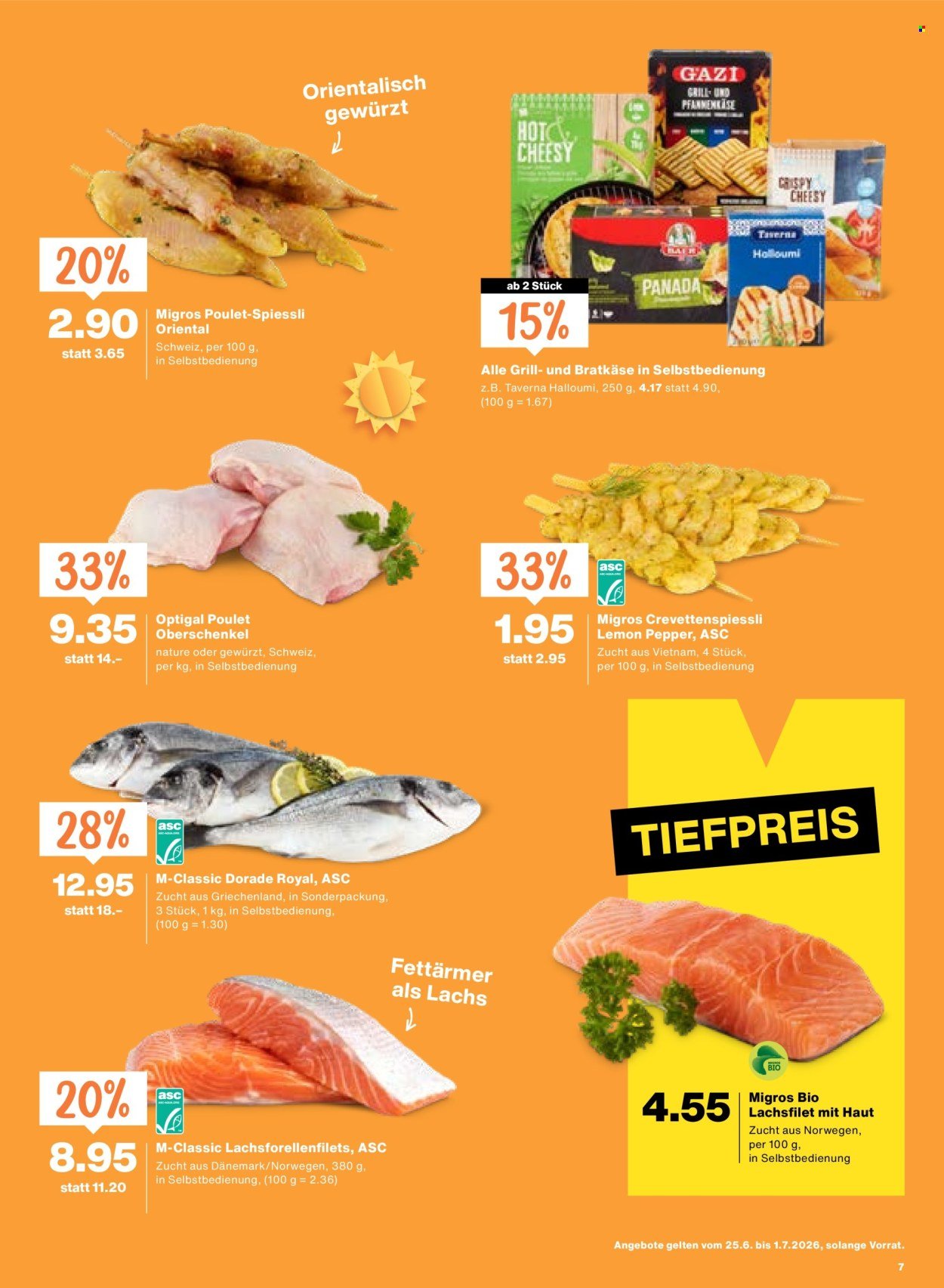 MIGROS Prospekt - Vom 25.6.2026