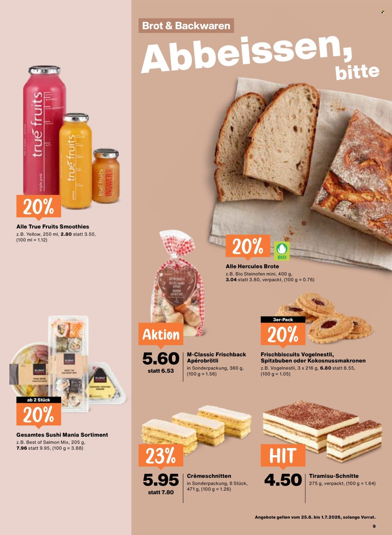 MIGROS Prospekt - Vom 25.6.2026