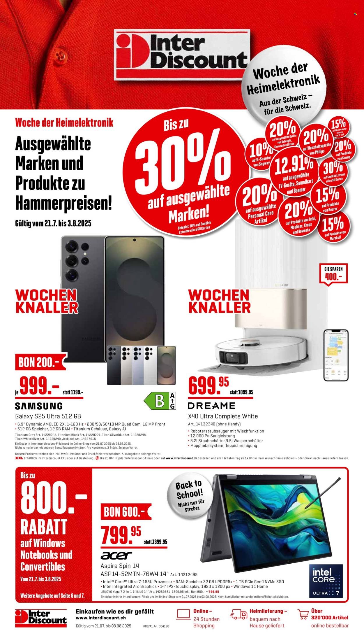 INTERDISCOUNT Prospekt - Vom 21.7.2025 (2025-07-21 - 2025-08-03) | 1