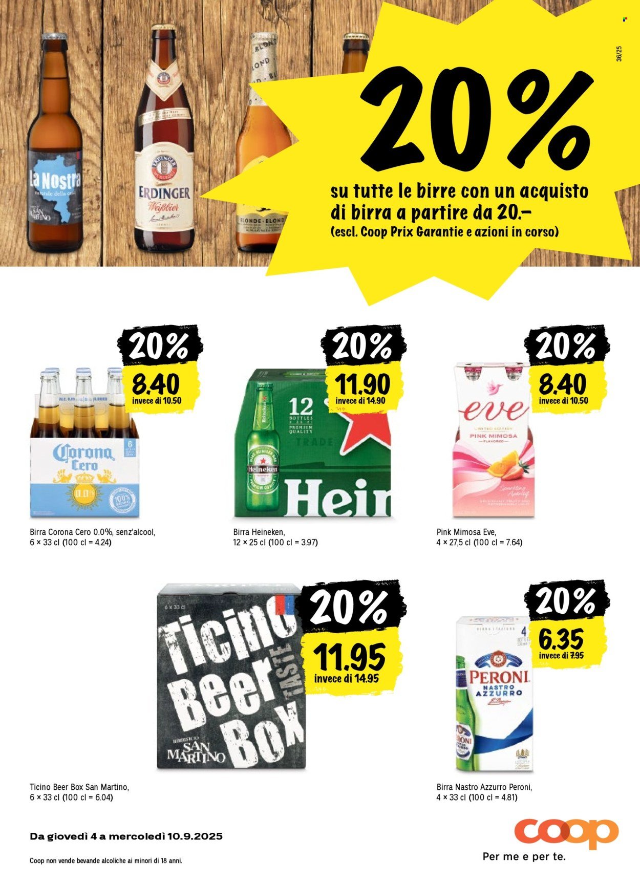 COOP Prospekt - COOPERAZIONE (2025-09-04 - 2025-09-10)