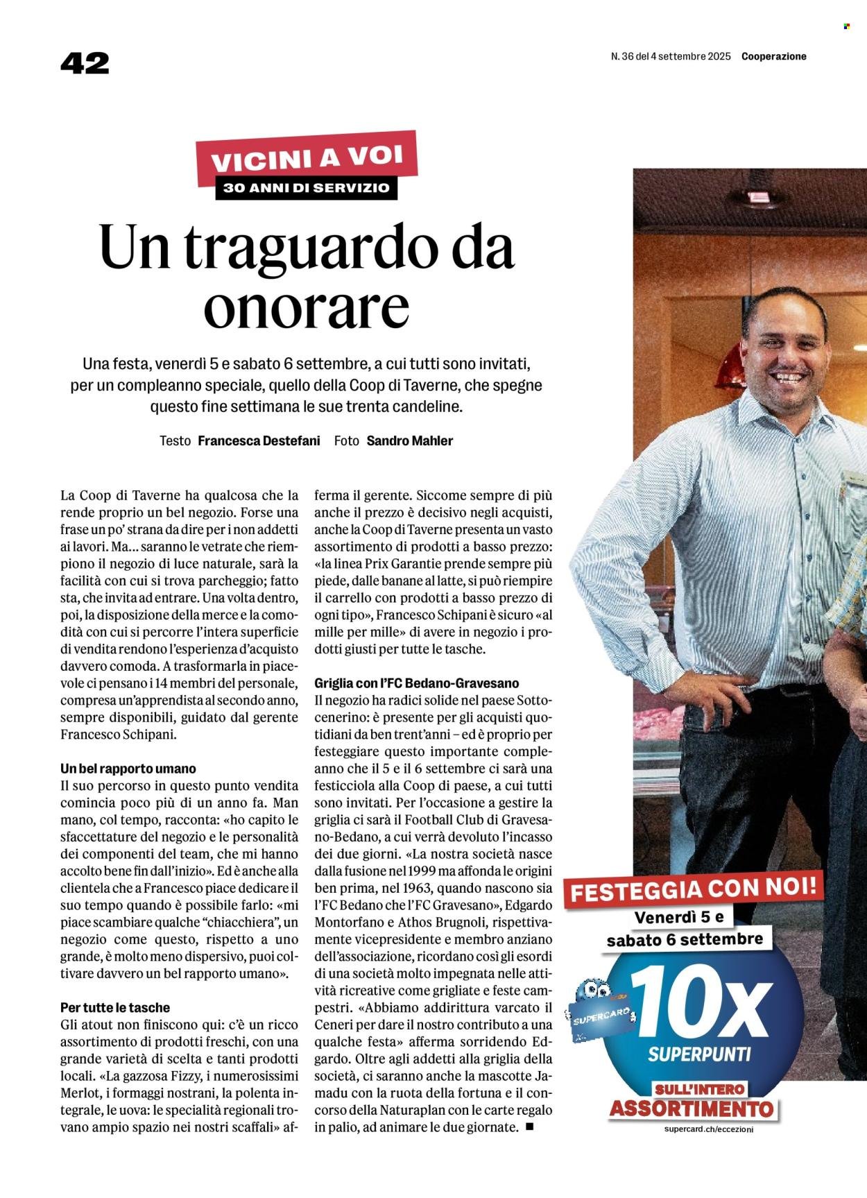 COOP Prospekt - COOPERAZIONE (2025-09-04 - 2025-09-10)