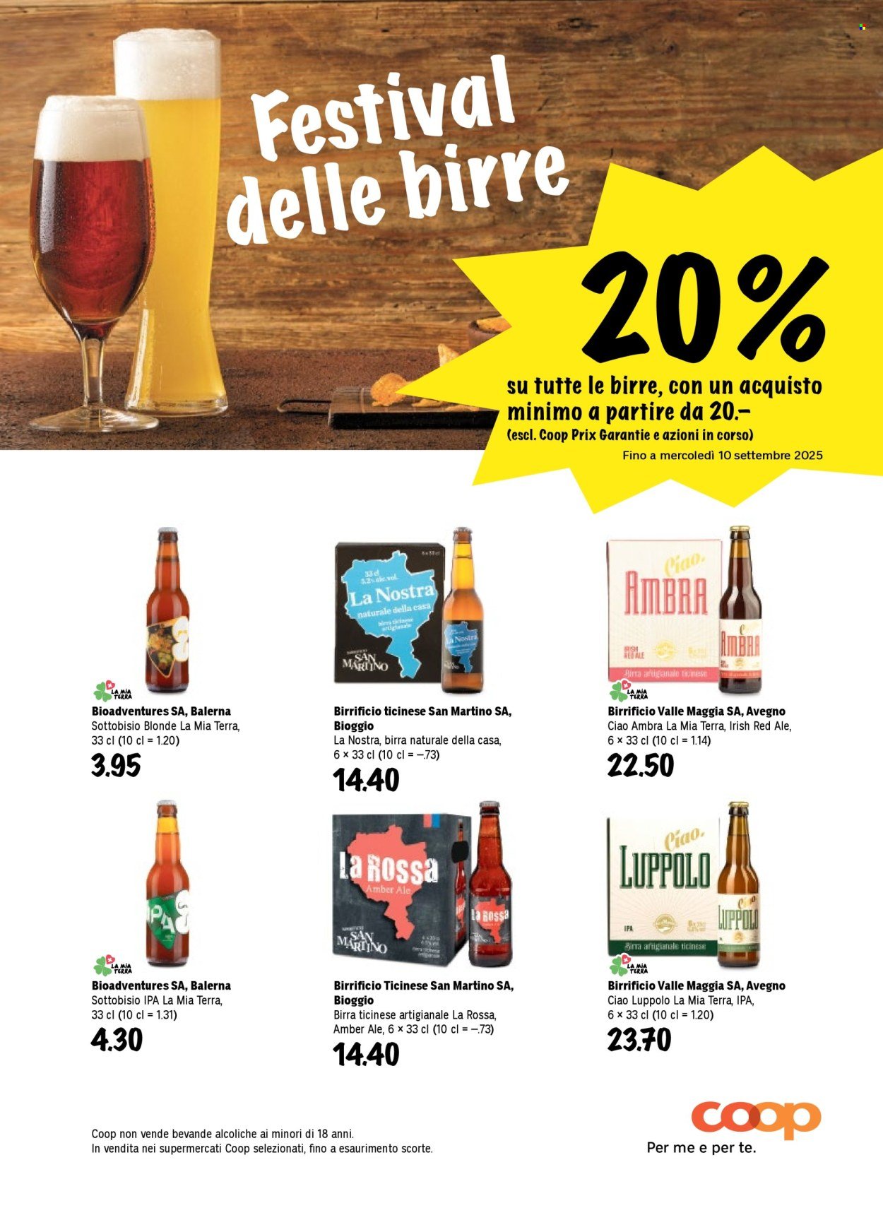 COOP Prospekt - COOPERAZIONE (2025-09-04 - 2025-09-10)