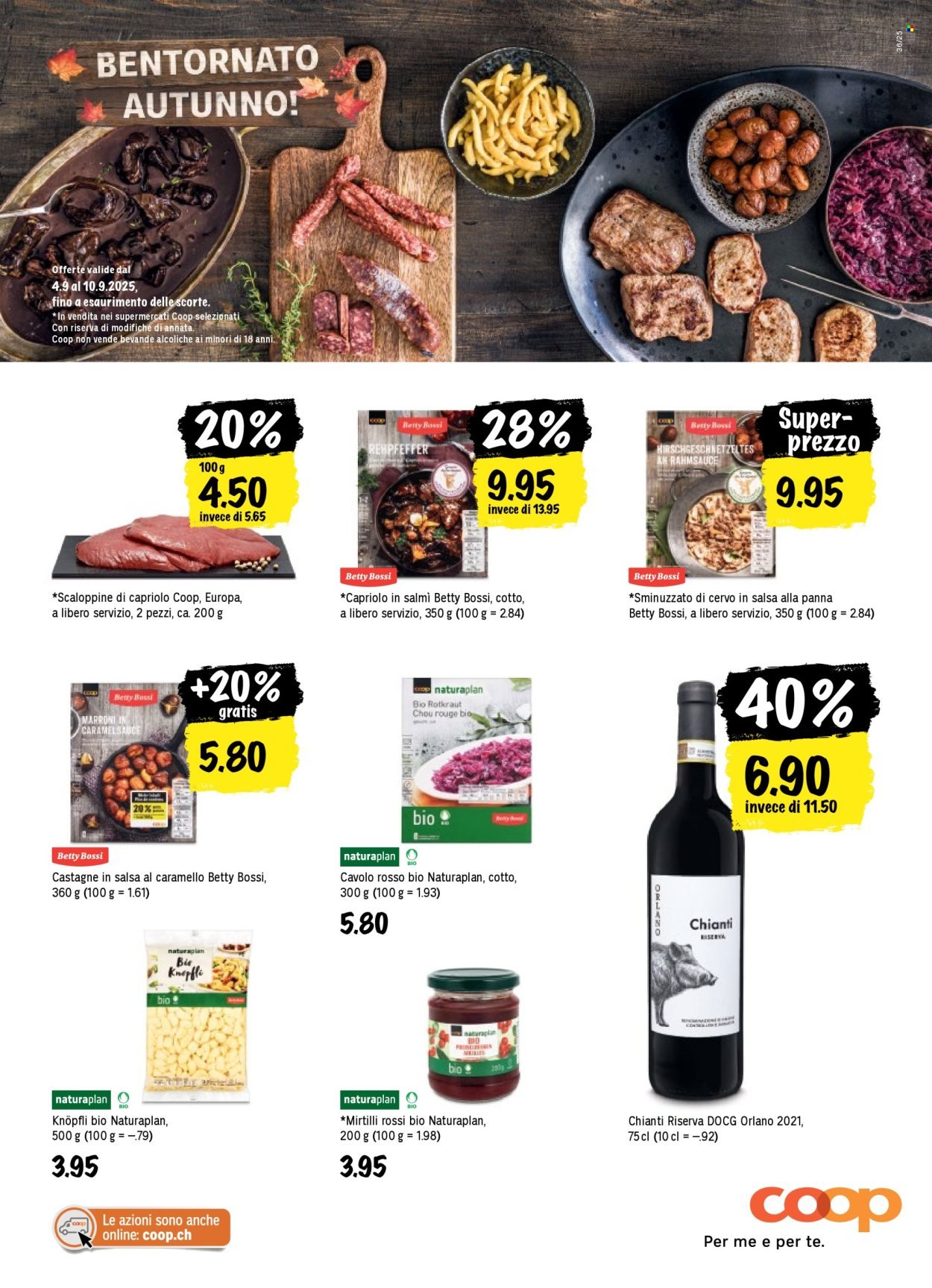 COOP Prospekt - COOPERAZIONE (2025-09-04 - 2025-09-10)
