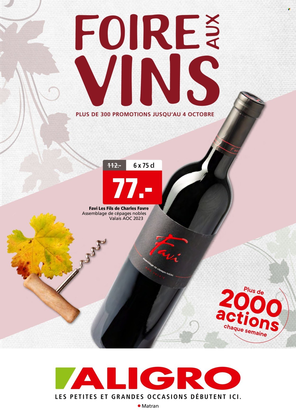 ALIGRO Prospekt - Weinmesse (2025-09-22 - 2025-09-27) | 1