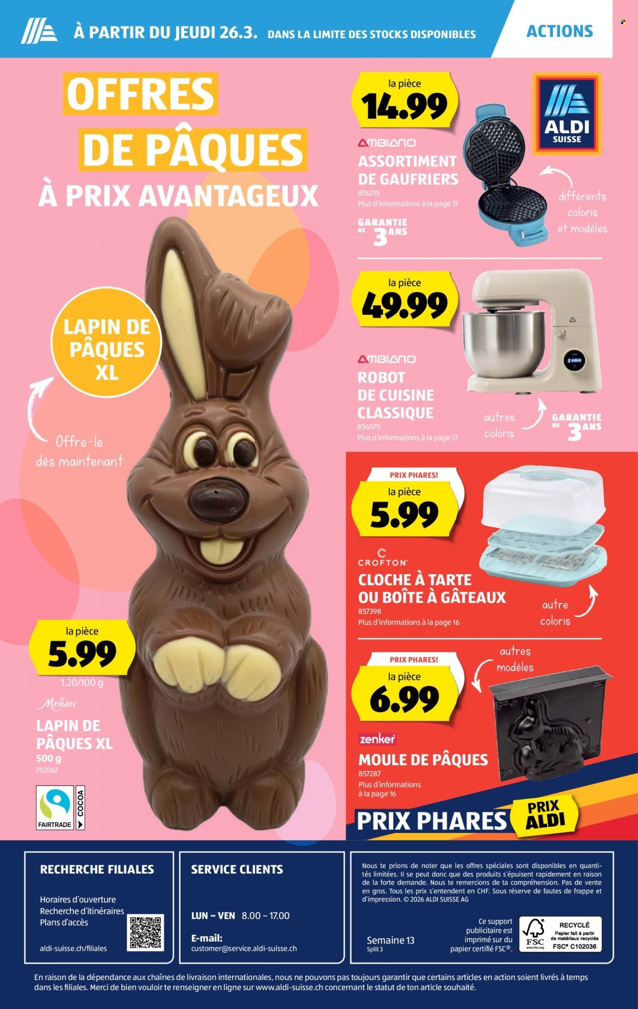 ALDI Prospekt - Vom 26.3.2026 (2026-03-26 - 2026-04-01)