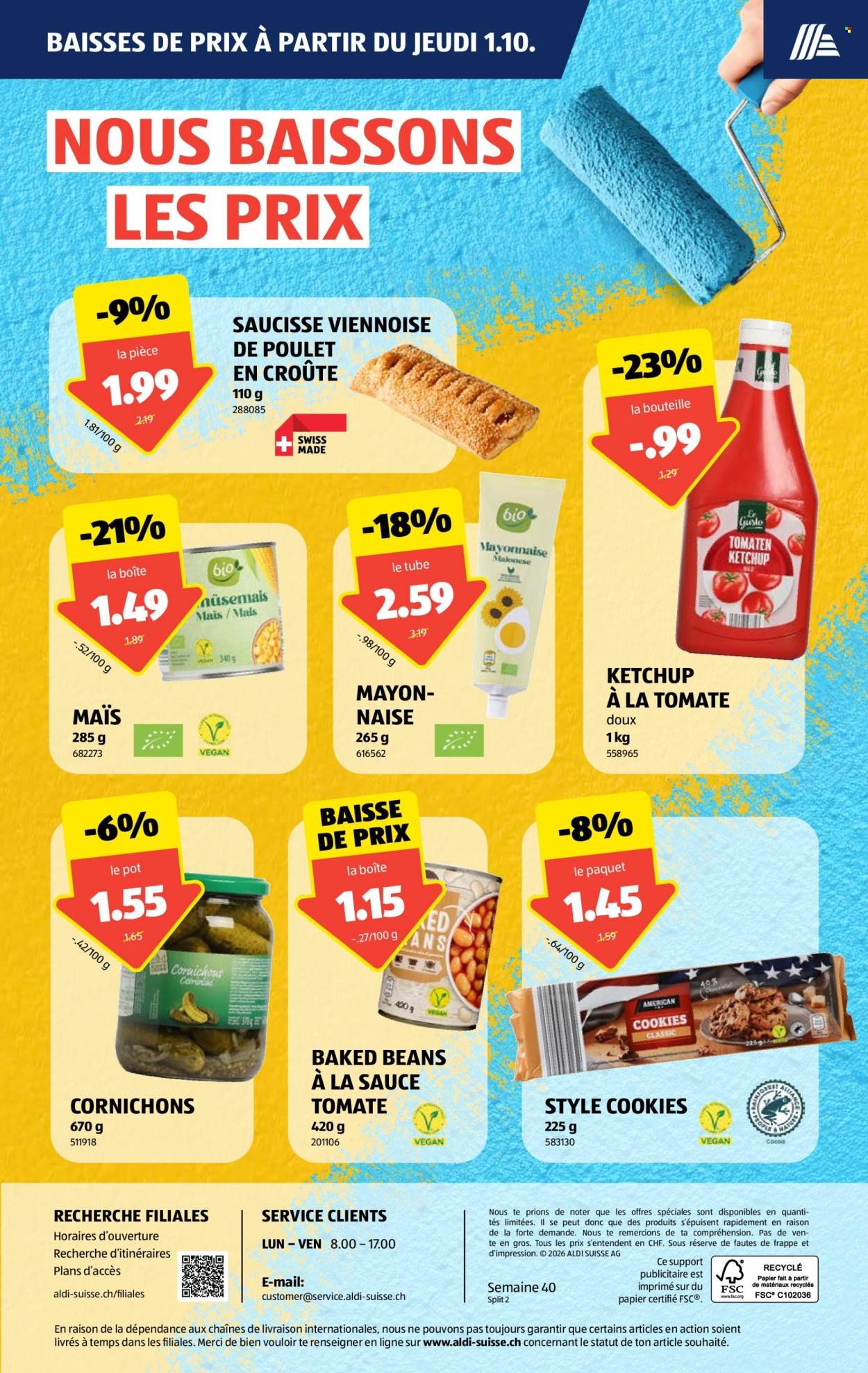 ALDI Prospekt - Vom 1.10.2026