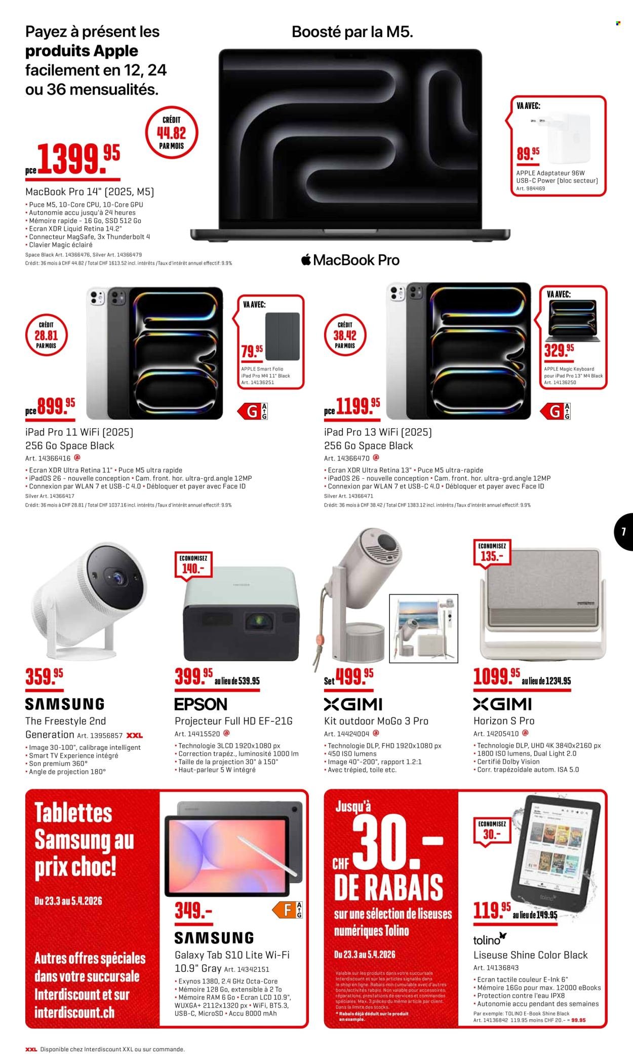 INTERDISCOUNT Prospekt - Vom 23.3.2026 (2026-03-23 - 2026-04-05)