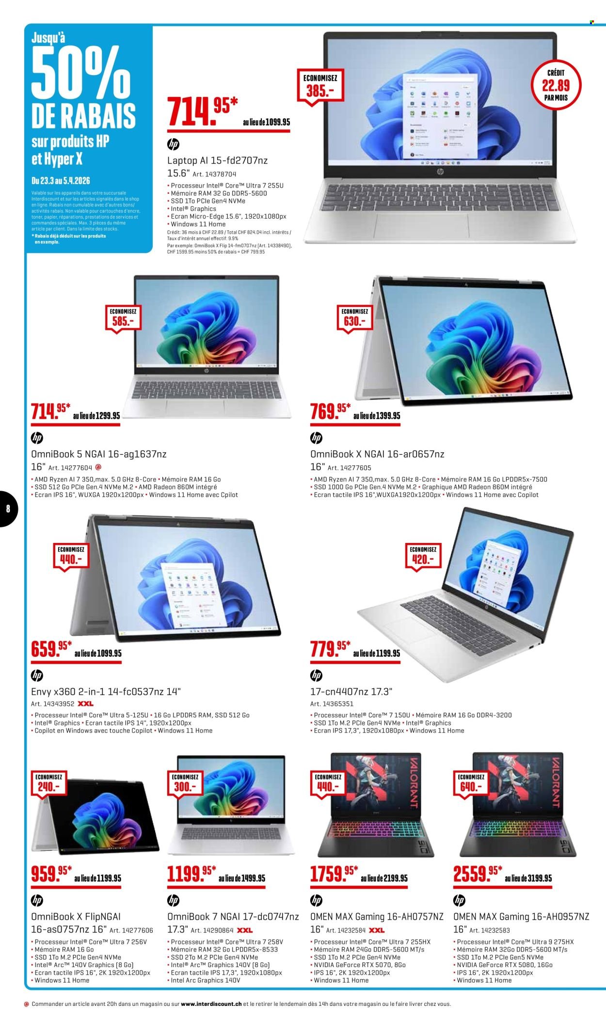 INTERDISCOUNT Prospekt - Vom 23.3.2026 (2026-03-23 - 2026-04-05)