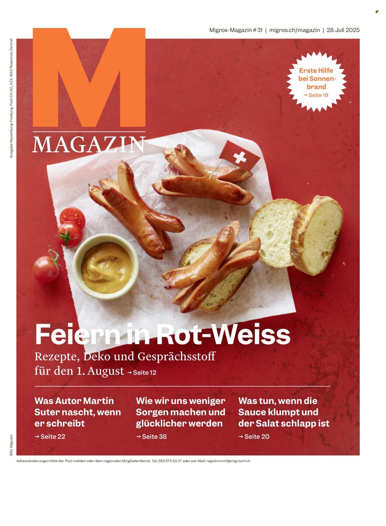 MIGROS Prospekt - Vom 29.7.2025 (2025-07-29 - 2025-08-04)