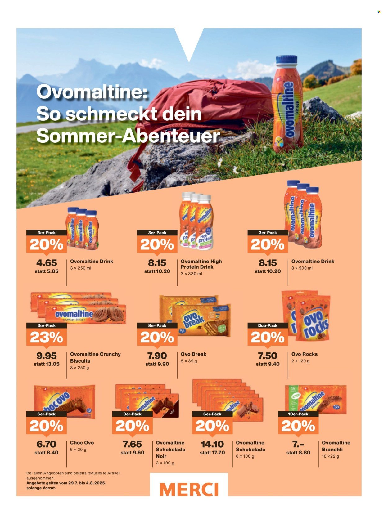 MIGROS Prospekt - Vom 29.7.2025 (2025-07-29 - 2025-08-04)
