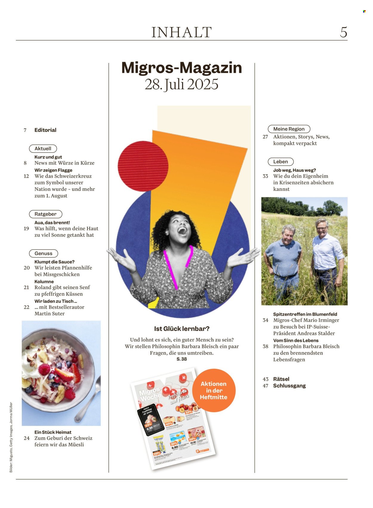 MIGROS Prospekt - Vom 29.7.2025 (2025-07-29 - 2025-08-04)