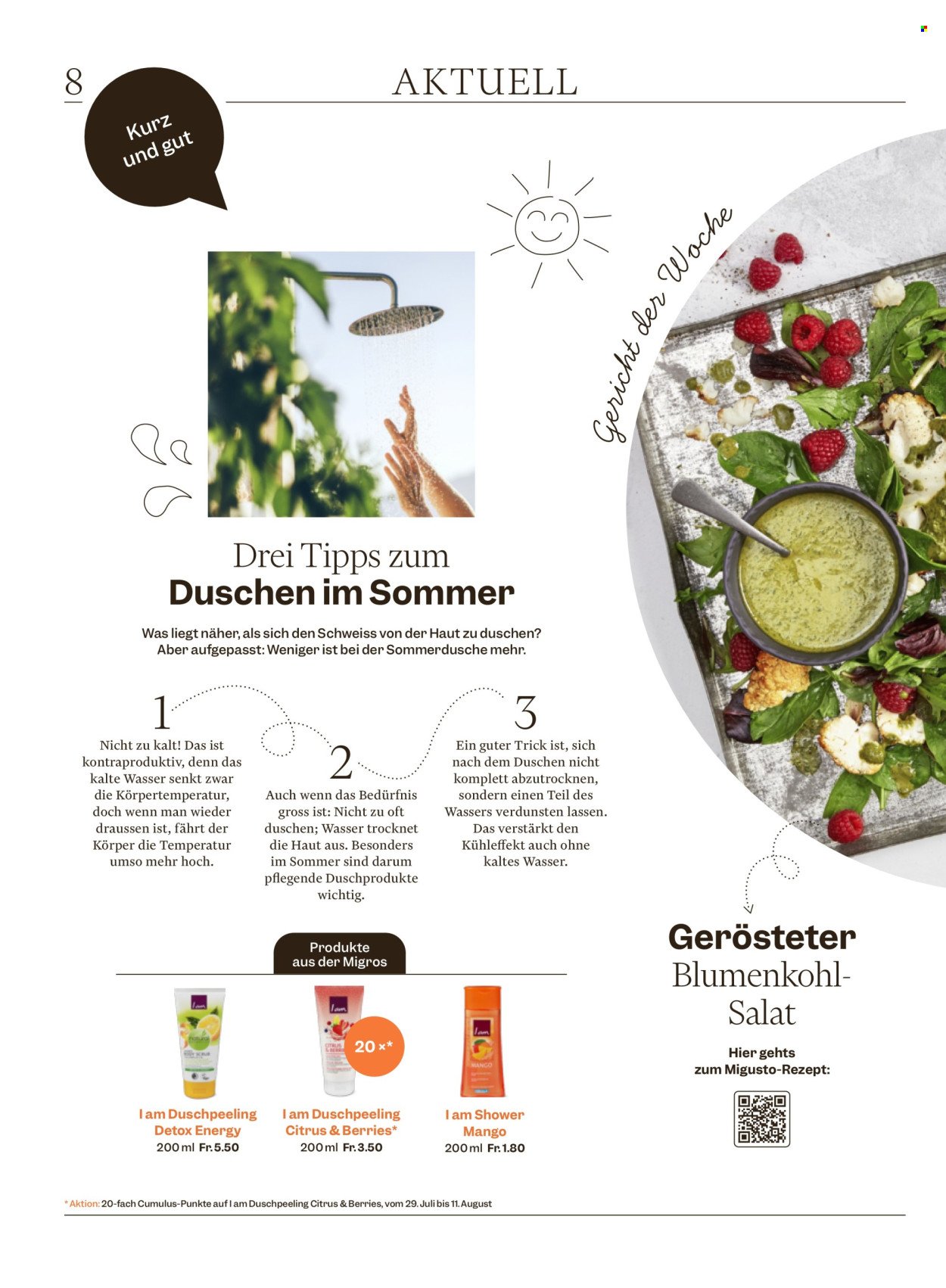 MIGROS Prospekt - Vom 29.7.2025 (2025-07-29 - 2025-08-04)