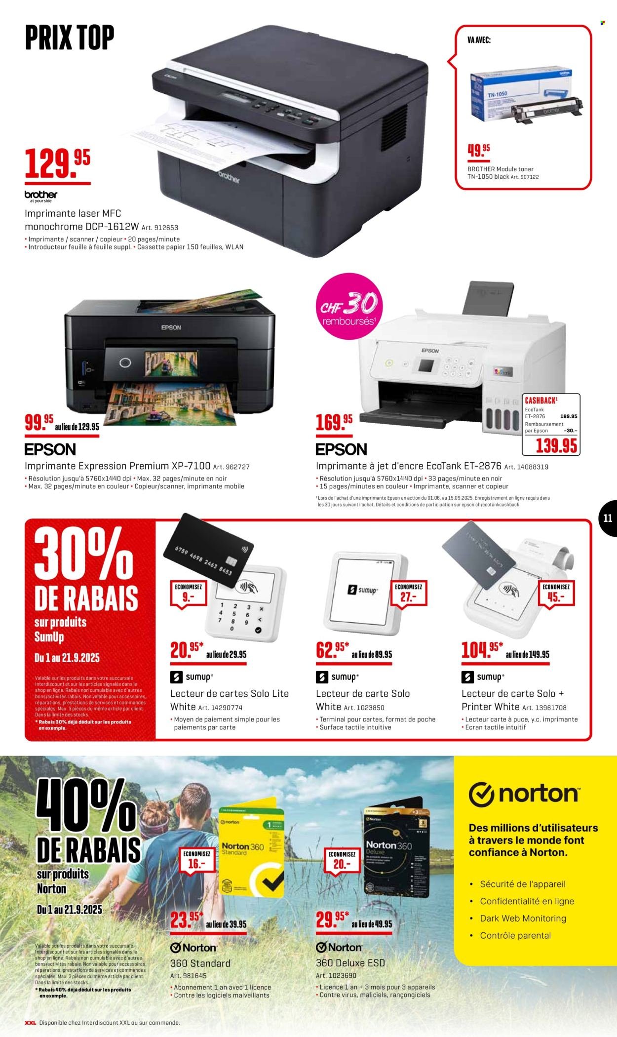INTERDISCOUNT Prospekt - Vom 1.9.2025 (2025-09-01 - 2025-09-21)